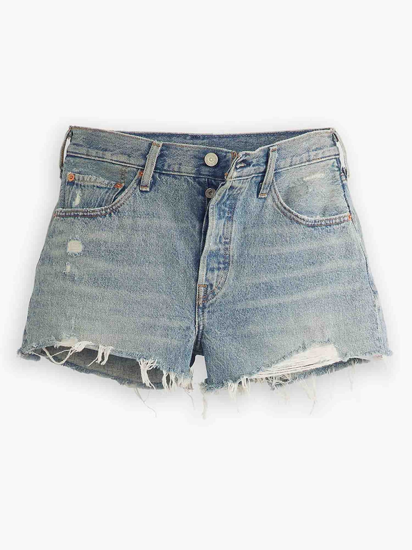 SHORT CON STRAPPI LEVI'S 501 DA DONNA JEANS CHIARO