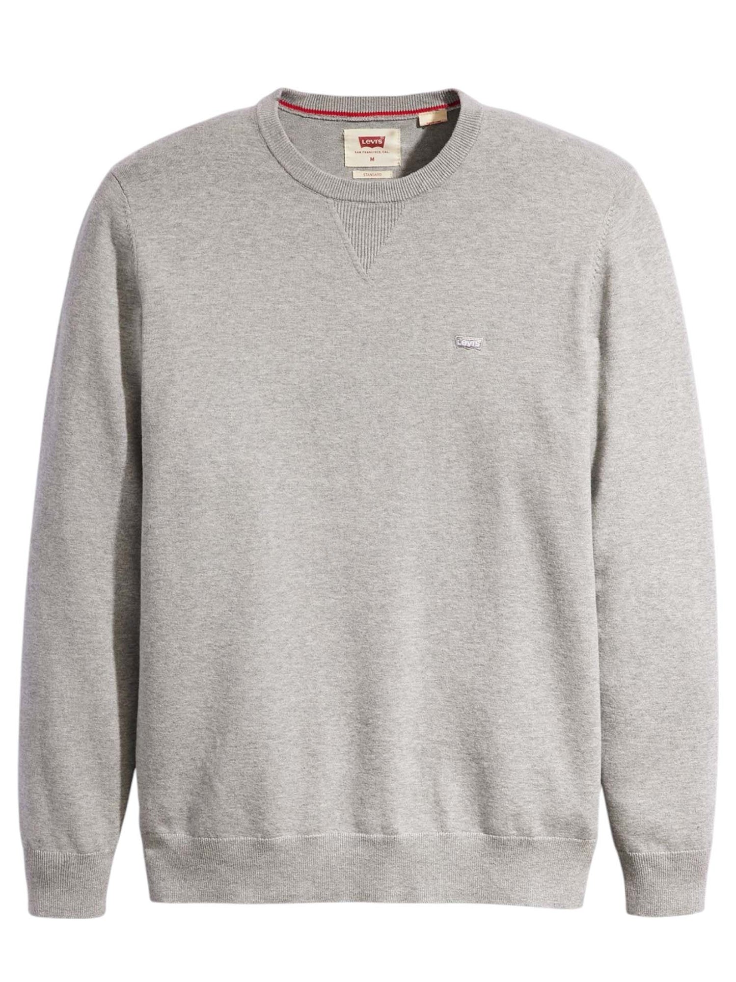 FELPA IN MAGLIA RASATA LEVI'S DA UOMO GRIGIO
