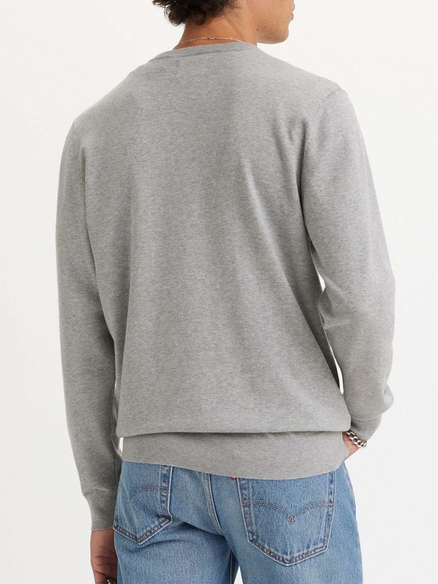 FELPA IN MAGLIA RASATA LEVI'S DA UOMO GRIGIO