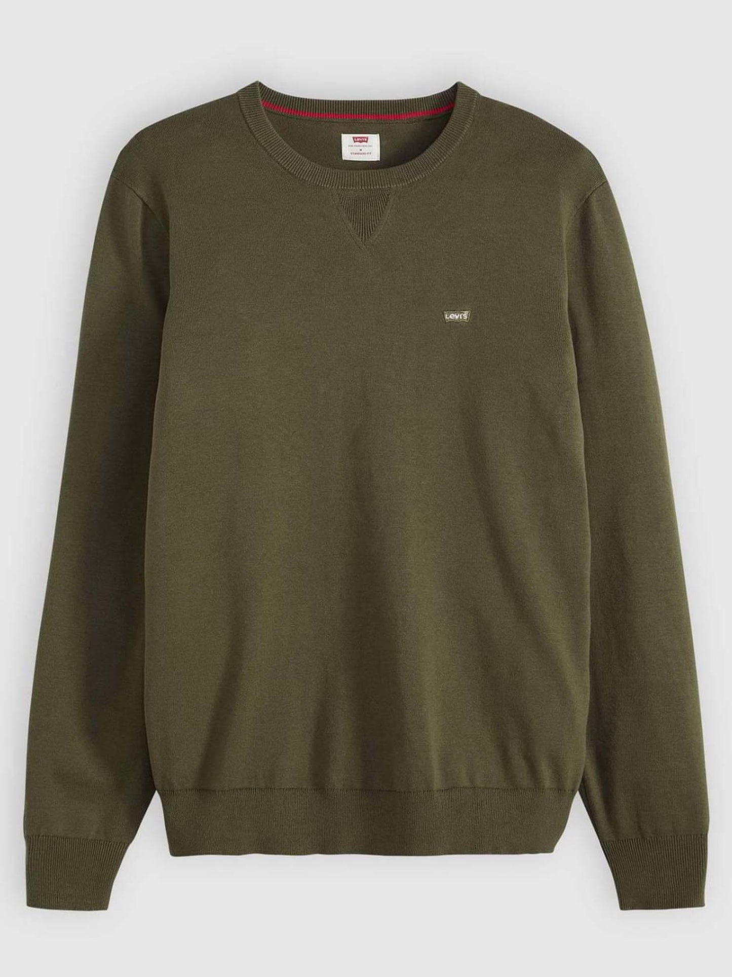 FELPA IN MAGLIA RASATA LEVI'S DA UOMO VERDE