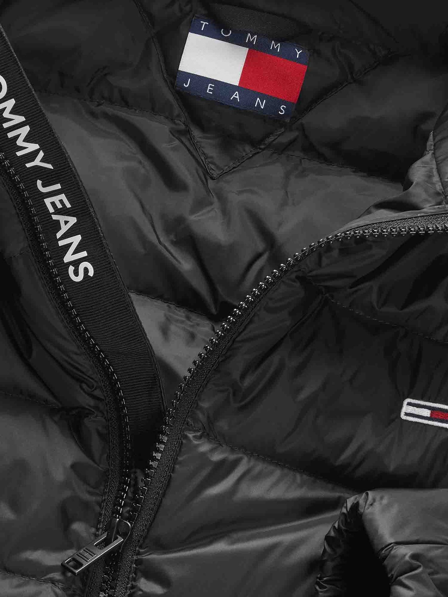 GIUBBINO LEGGERO IDROREPELLENTE TOMMY HILFIGER DA UOMO NERO