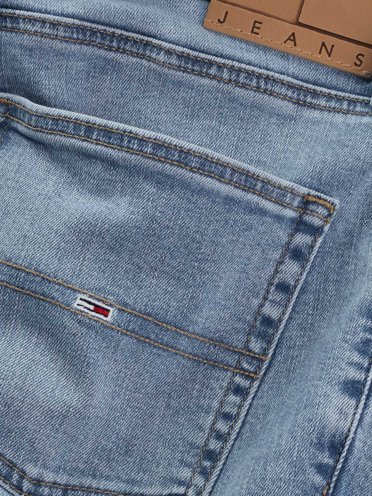 JEANS SCANTON SLIM TOMMY JEANS DA UOMO DENIM CHIARO