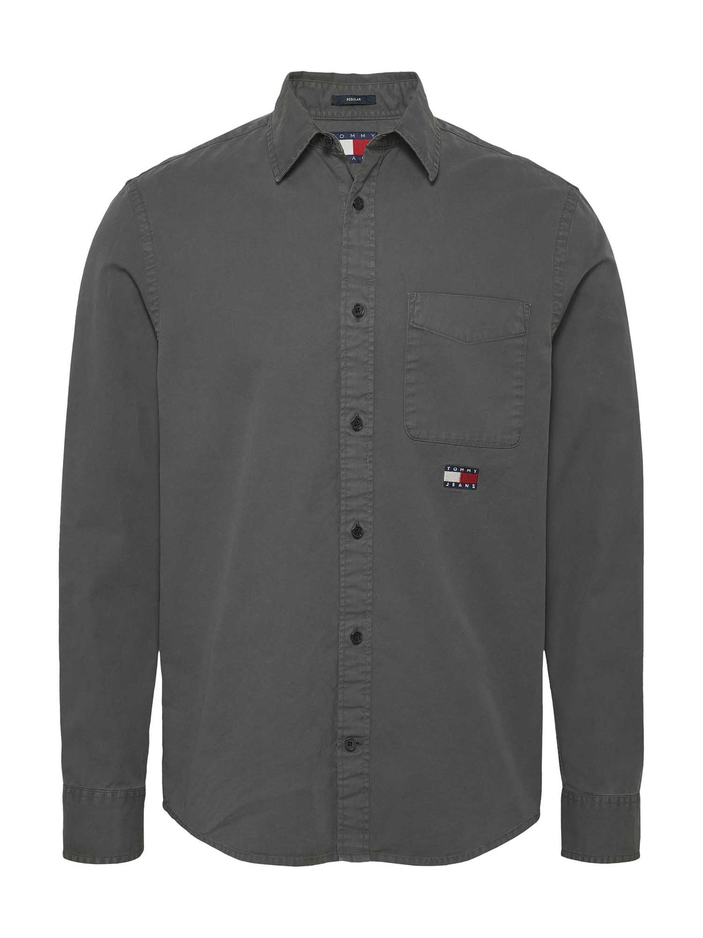 CAMICIA WASHED TOMMY JEANS UOMO NERO