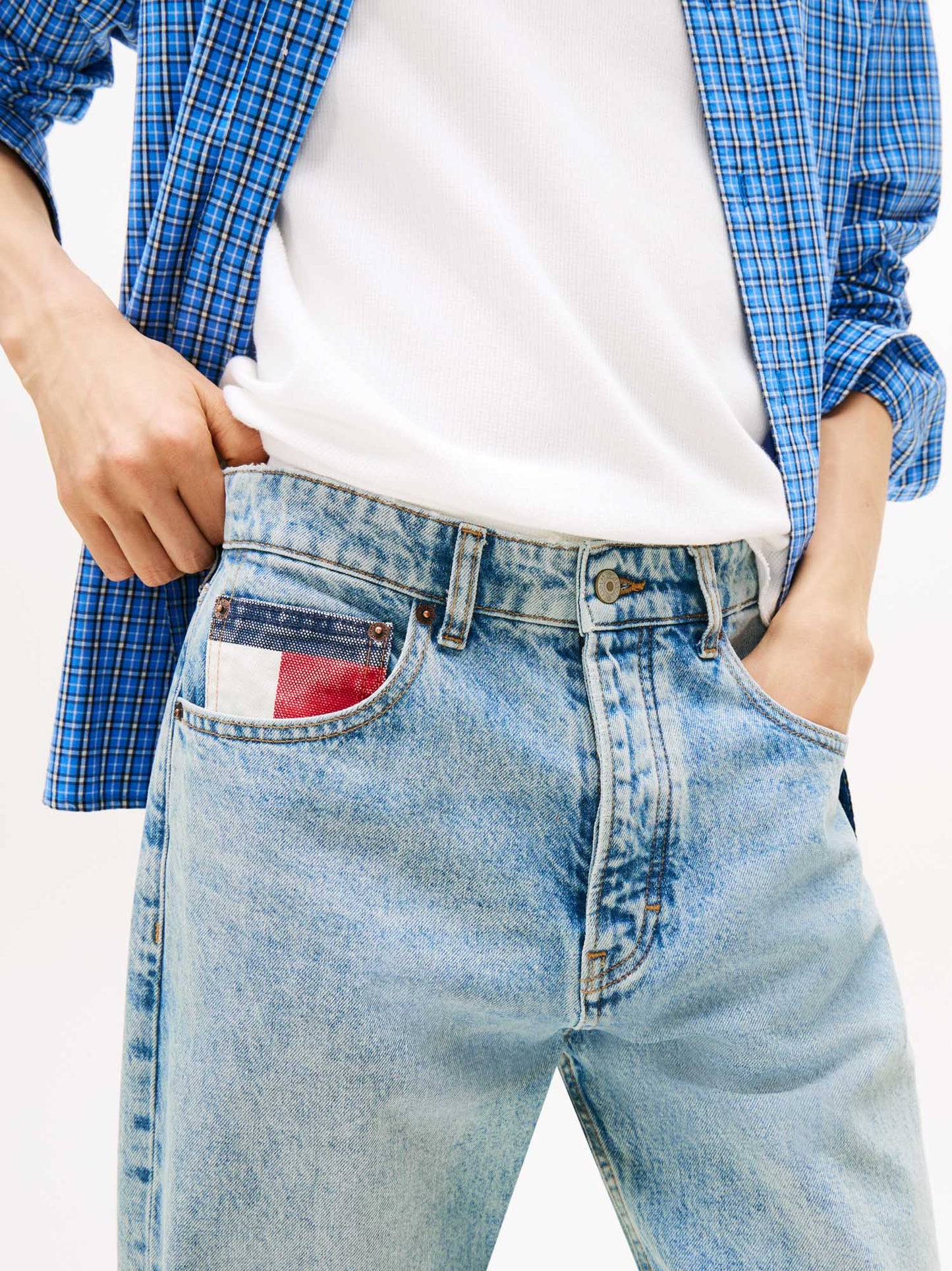 DENIM OTIS REGULAR TOMMY JEANS UOMO  JEANS CHIARO