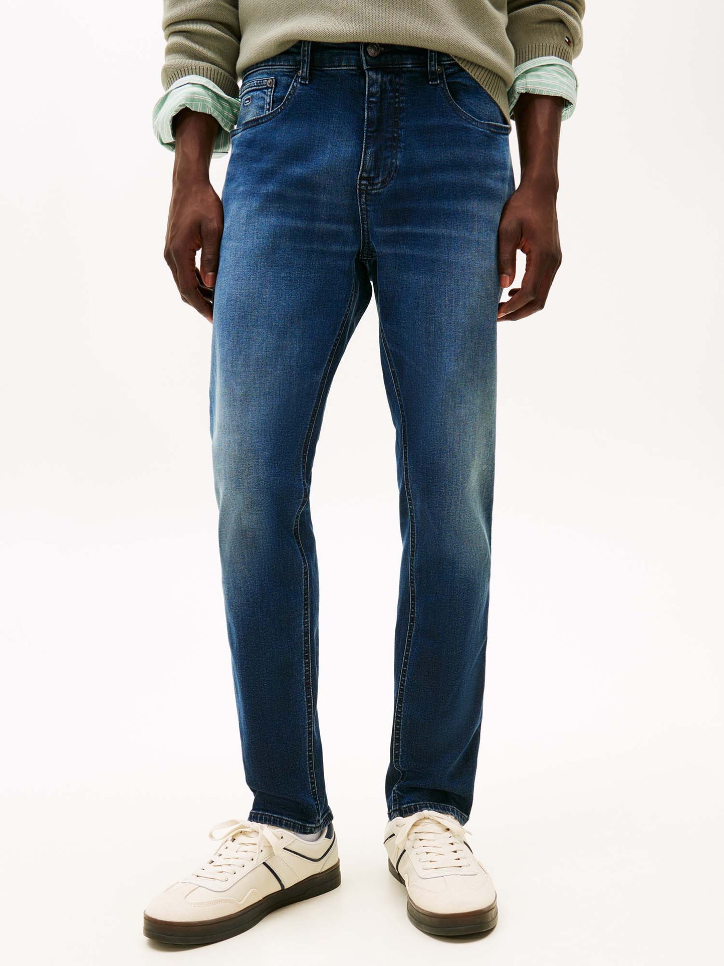 JEANS AUSTIN SLIM FIT TOMMY JEANS BLU DENIM