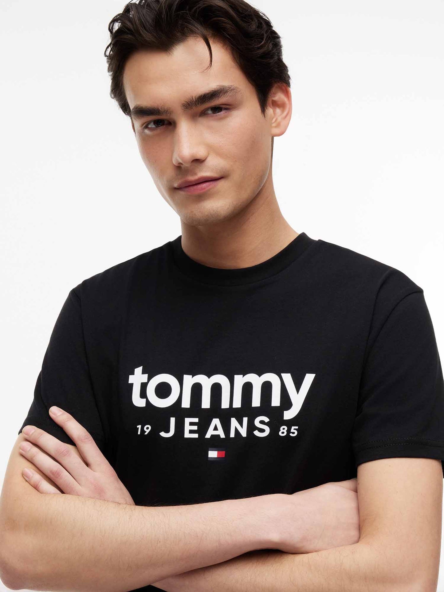 Tommy Hilfiger Tommy Jeans Graphic, t-shirt da uomo nera