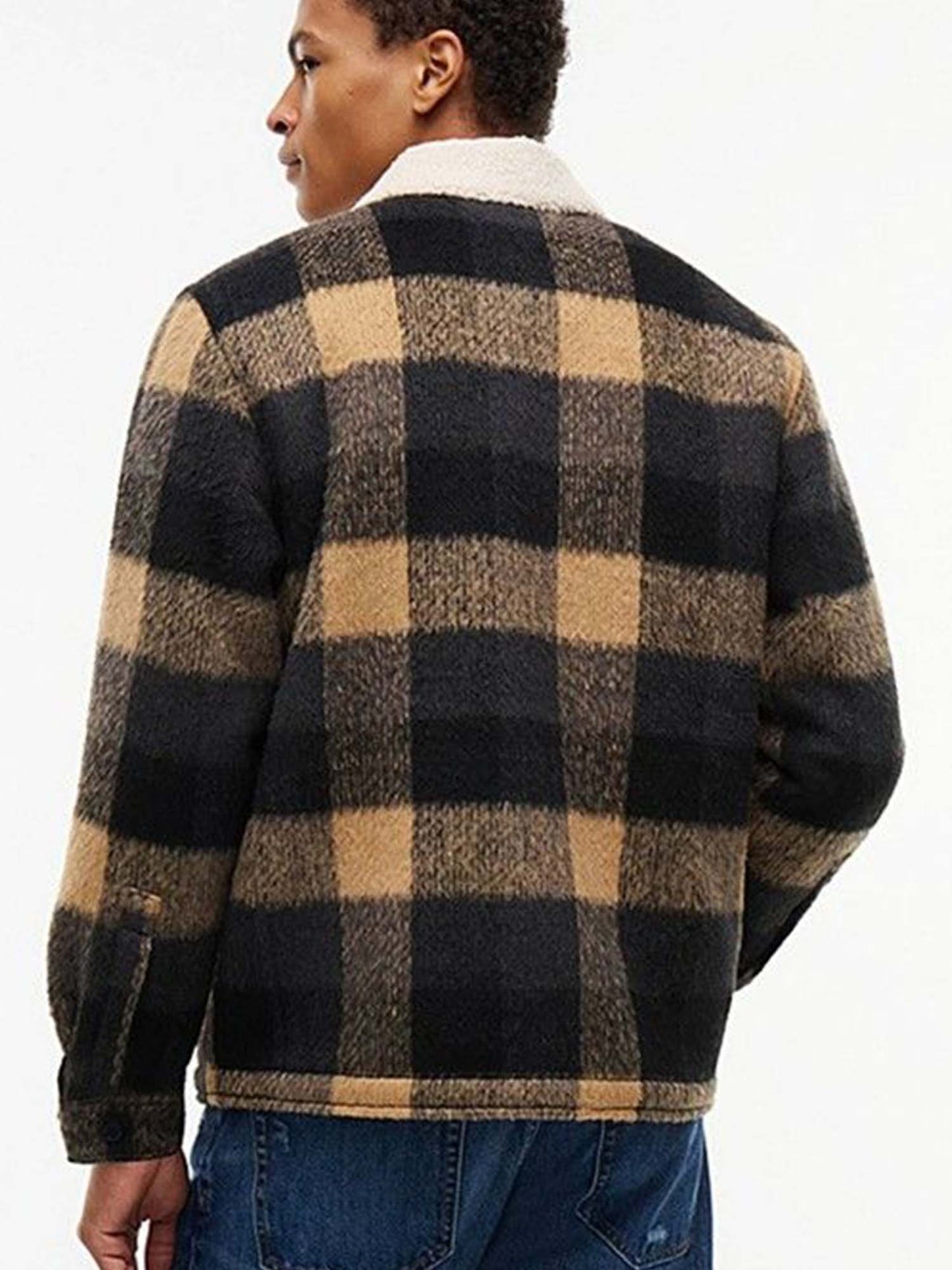 Tommy Hilfiger Tommy Jeans Teddy, giubbotto da uomo multicolore