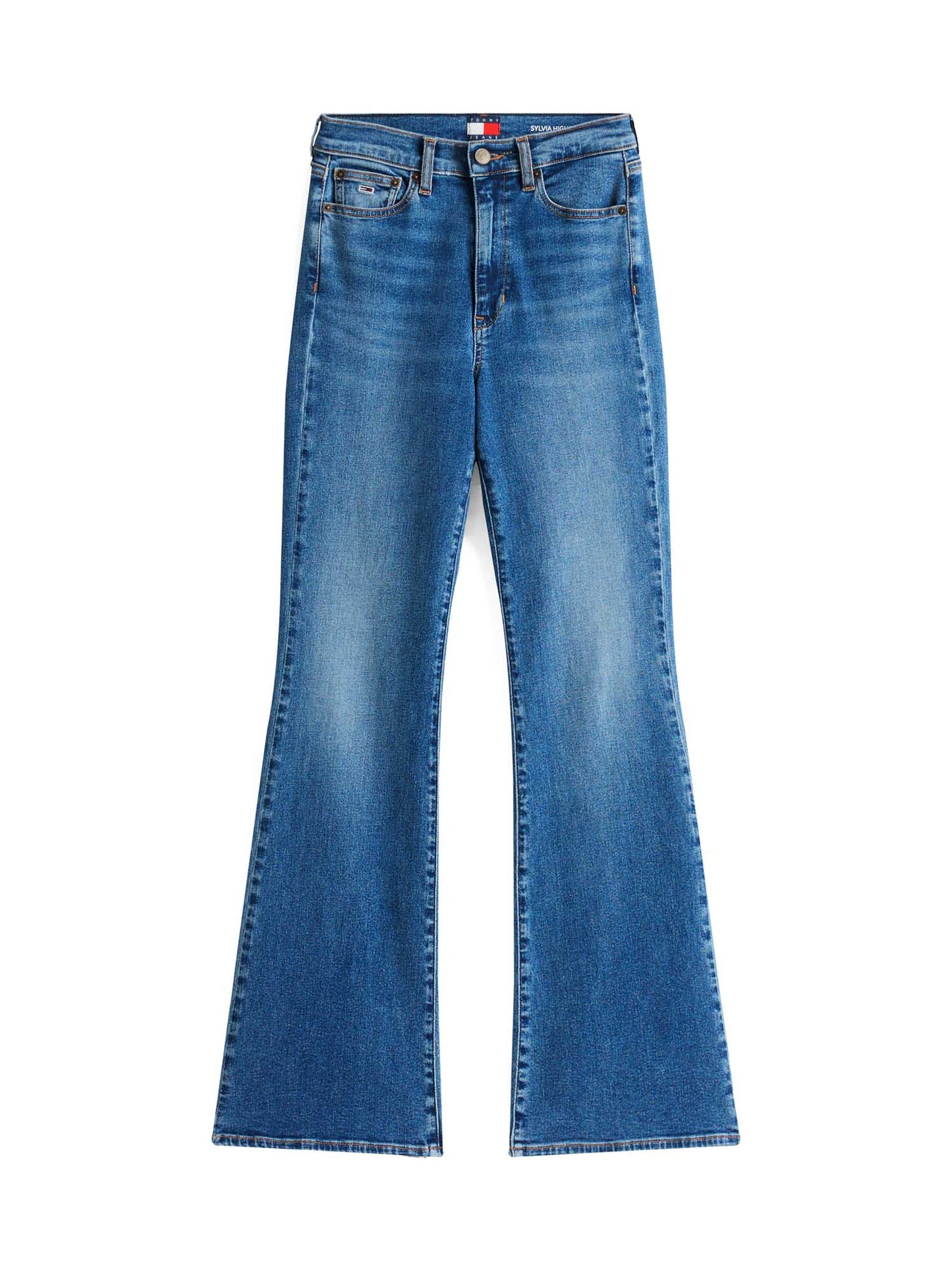 DENIM SYLVIA VITA ALTA TOMMY JEANS DONNA JEANS CHIARO