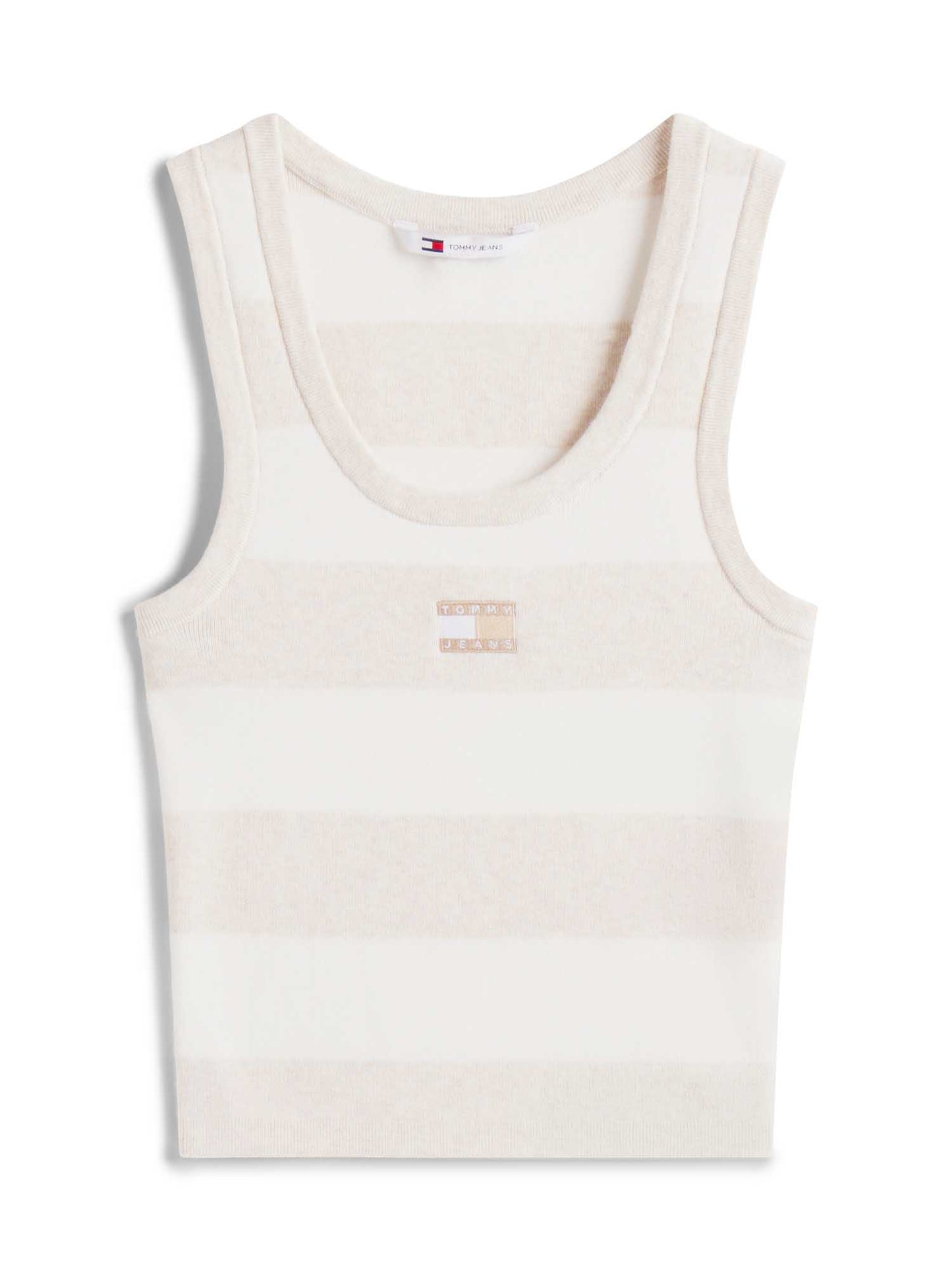 TOMMY H. CROP STRIPE