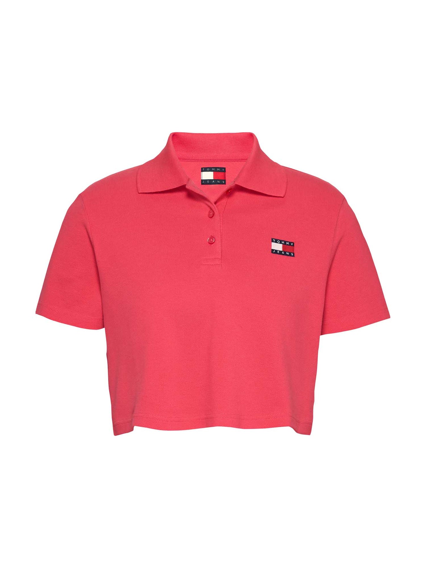 POLO CROPPED BADGE TOMMY JEANS DONNA CORALLO