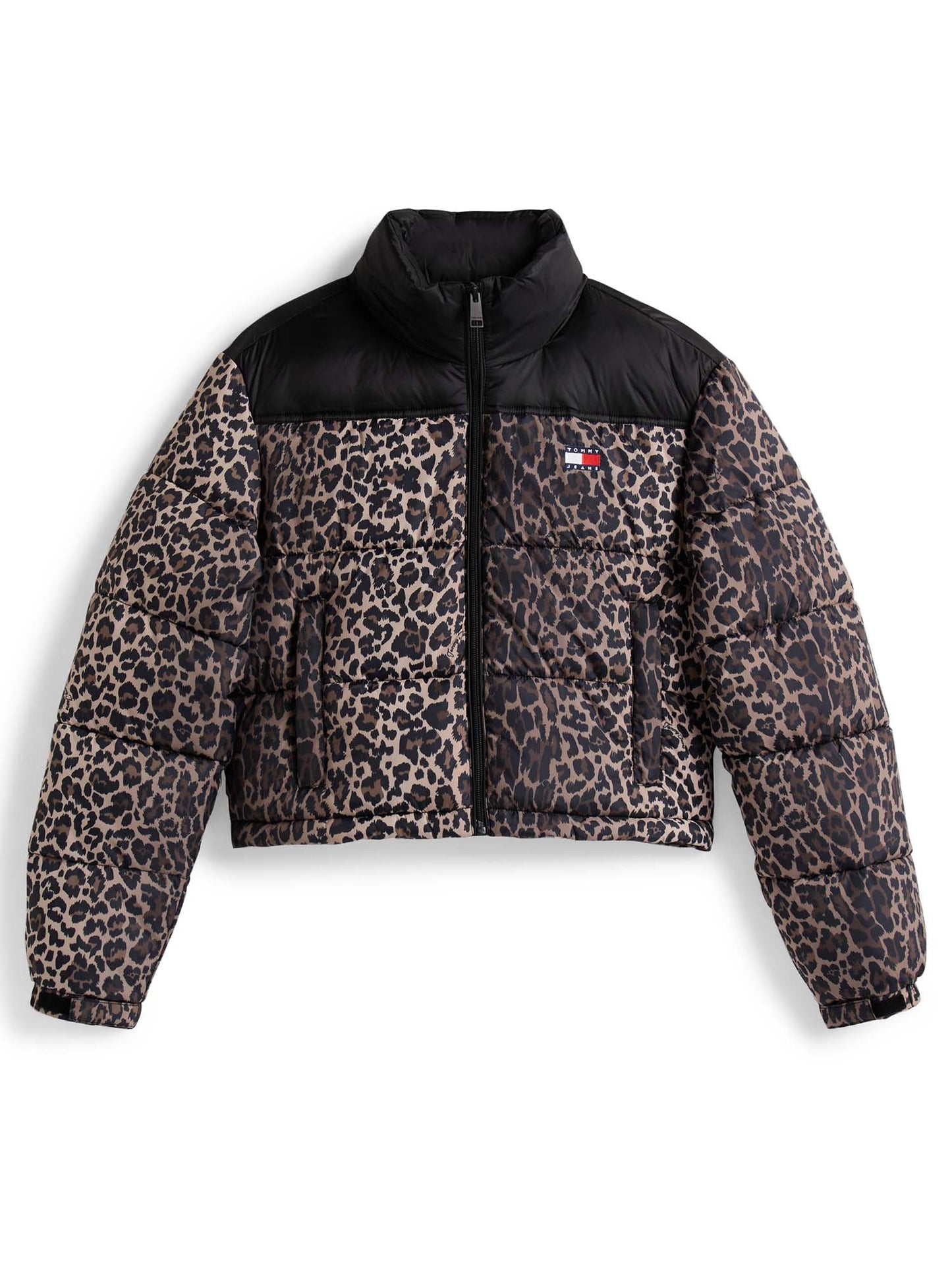 GIUBBINO CROPPED TOMMY JENAS DA DONNA LEOPARDATO
