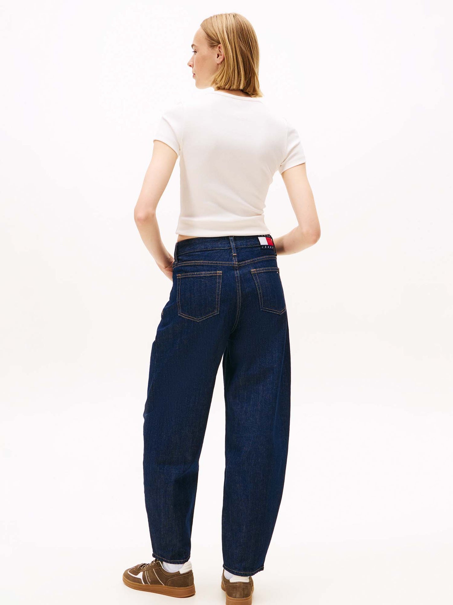 JEANS BALLOON TOMMY JEANS DA DONNA BLU DENIM