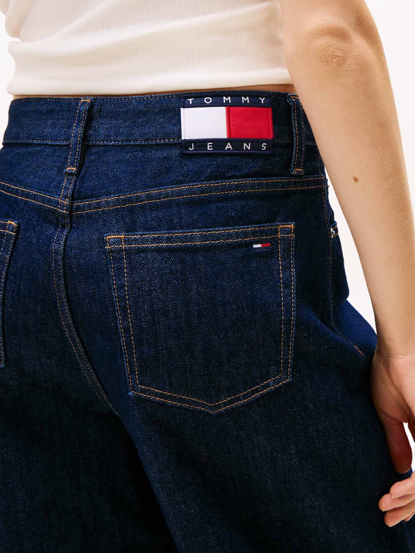 JEANS BALLOON TOMMY JEANS DA DONNA BLU DENIM