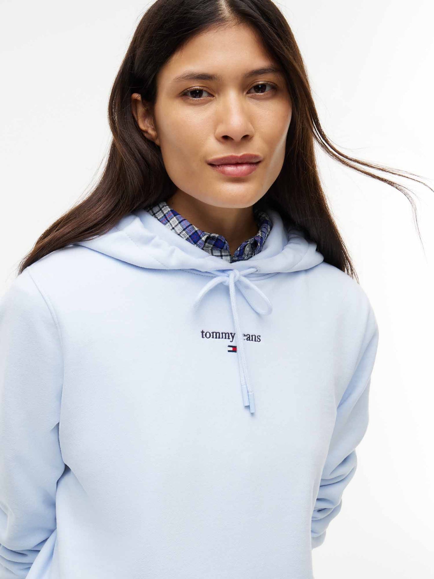 Tommy Hilfiger Tommy Jeans Reg.Clas, felpa da donna azzurra