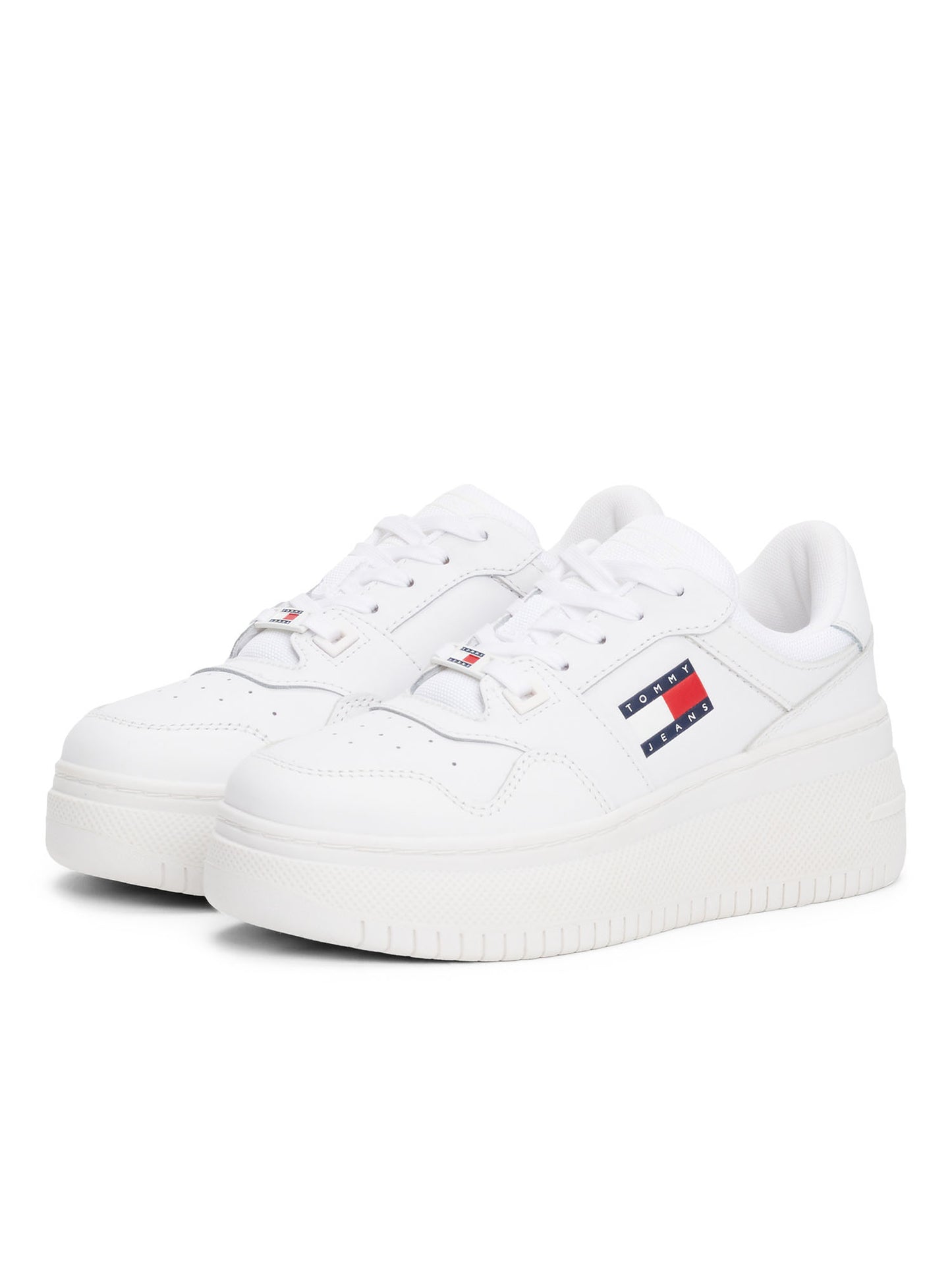 SNEAKERS H.RETRO BASKET TOMMY JEANS DA DONNA BIANCO