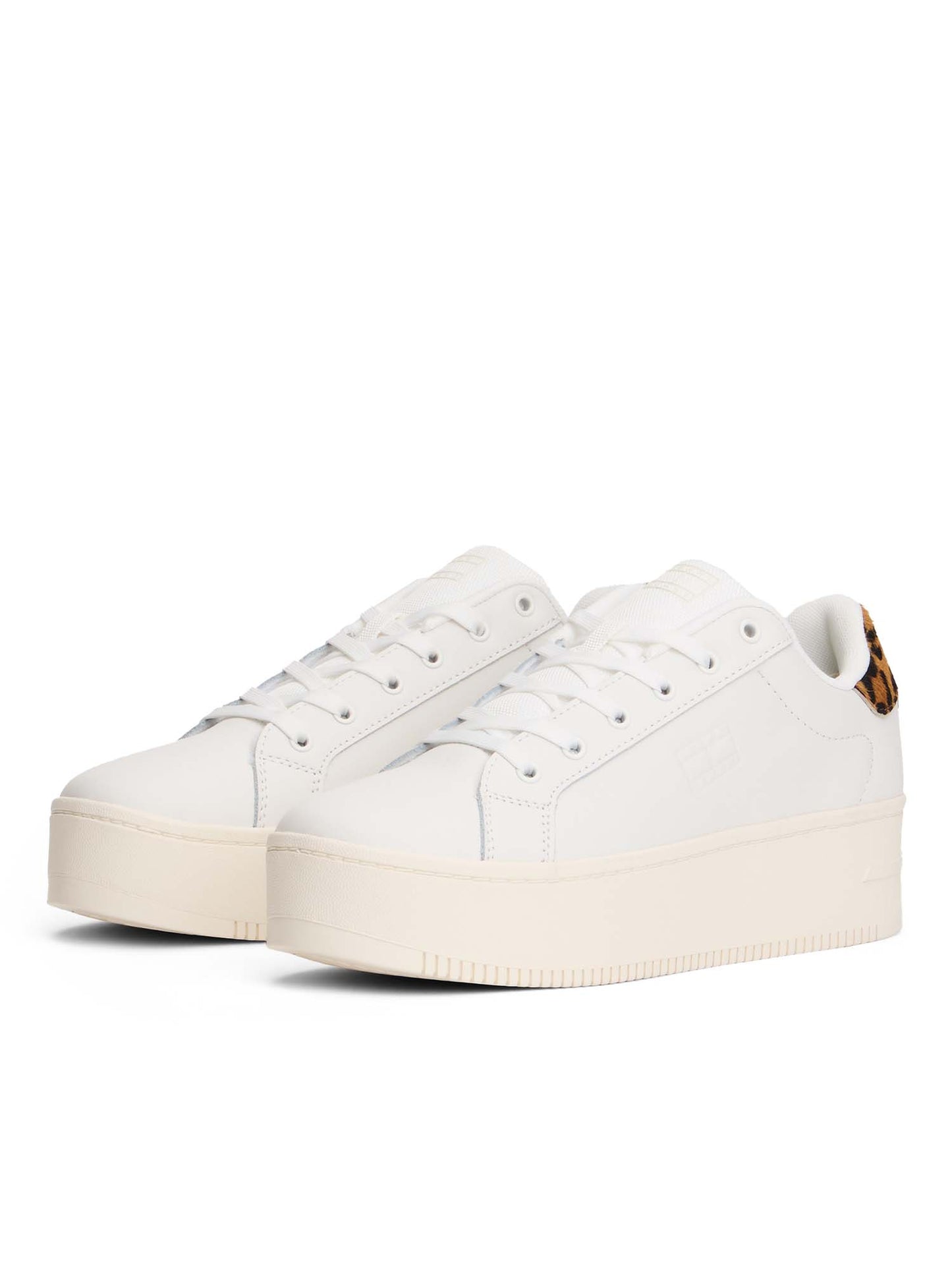 SNEAKERS TJW FLATFORM TOMMY JEANS DA DONNA BIANCO MACULATO