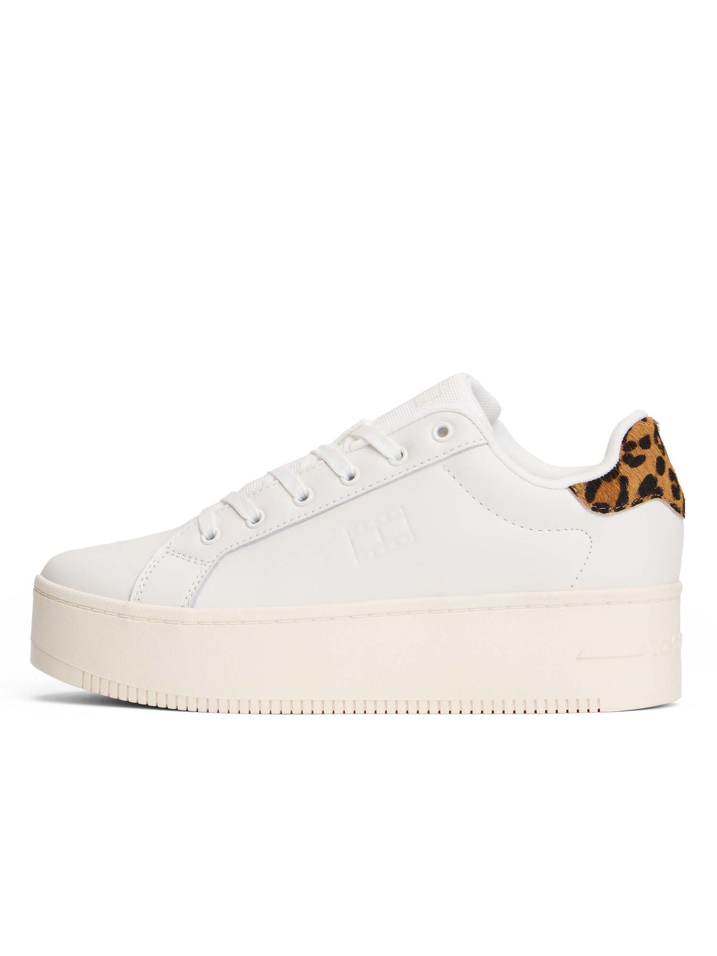 SNEAKERS TJW FLATFORM TOMMY JEANS DA DONNA BIANCO MACULATO