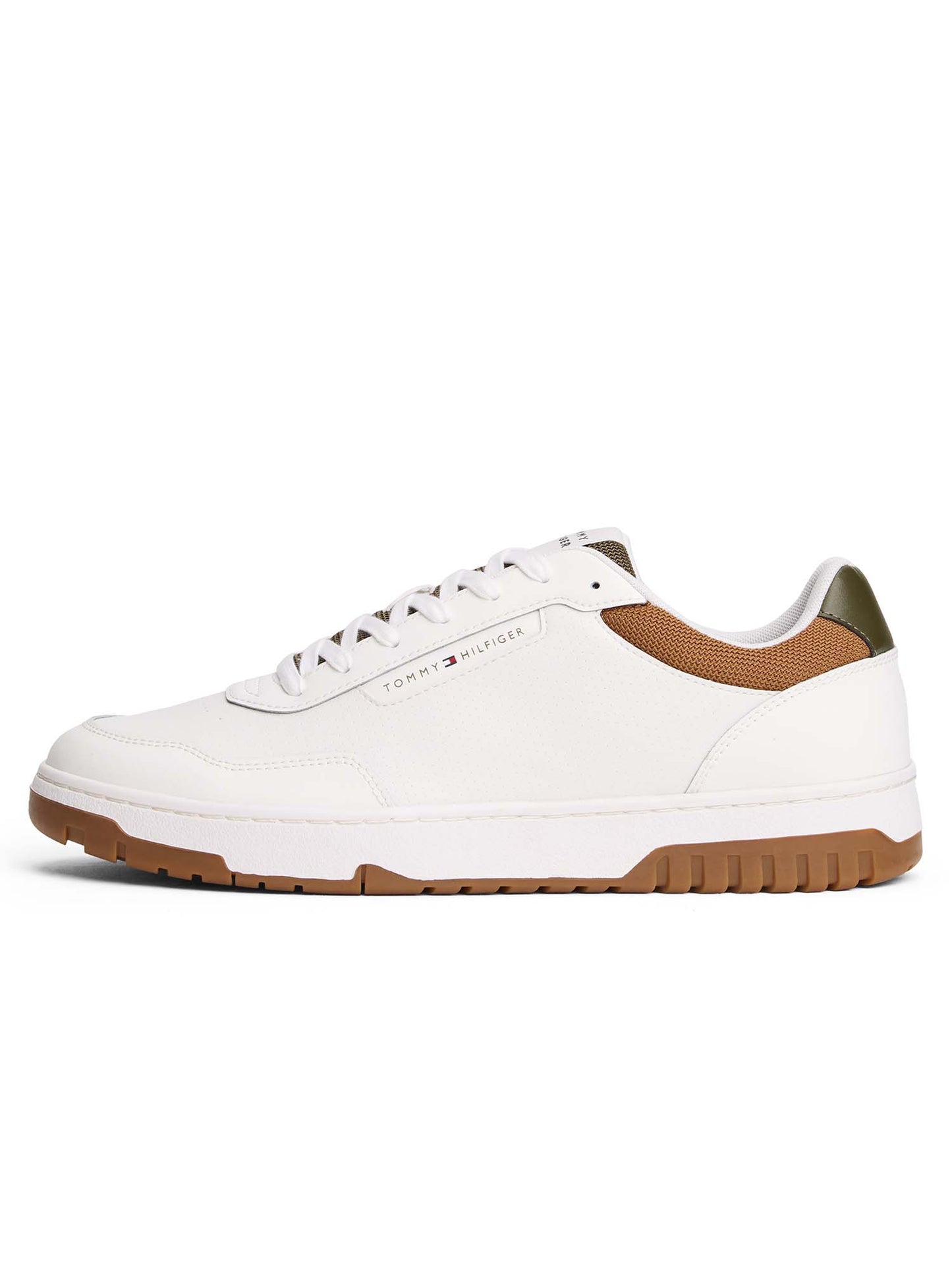 SNEAKER BASKET CORE TOMMY HILFIGER DA UOMO BIANCO