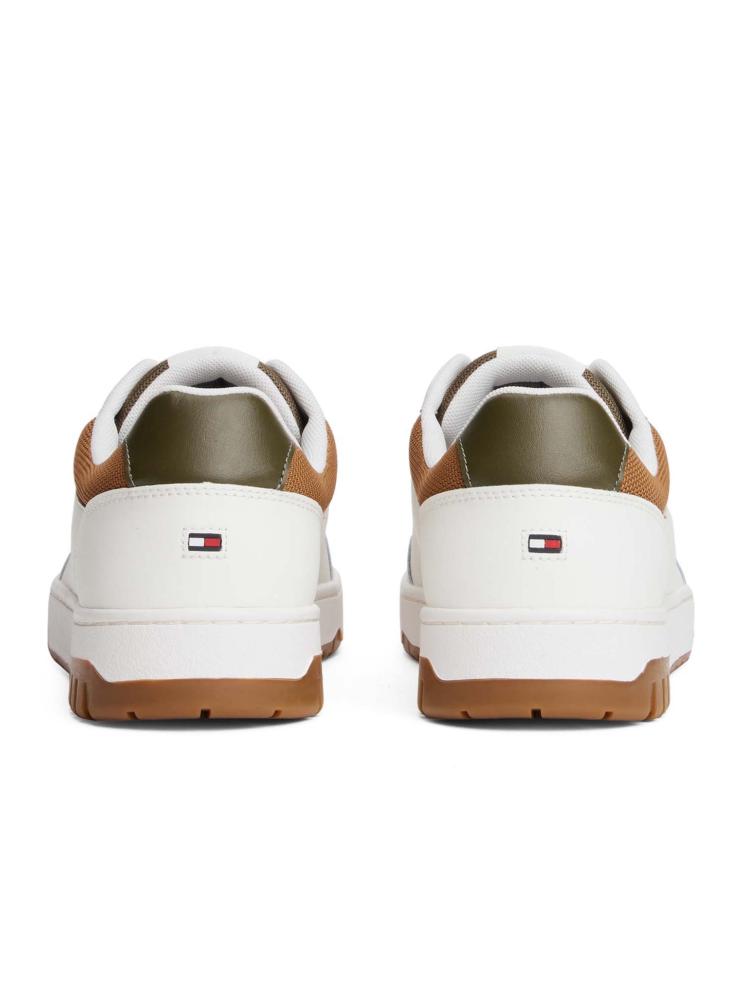 SNEAKER BASKET CORE TOMMY HILFIGER DA UOMO BIANCO