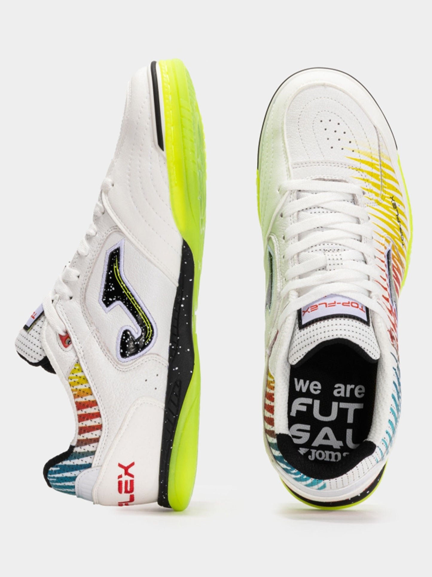 SCARPA DA CALCETTO TOP FLEX JOMA DA UOMO BIANCO