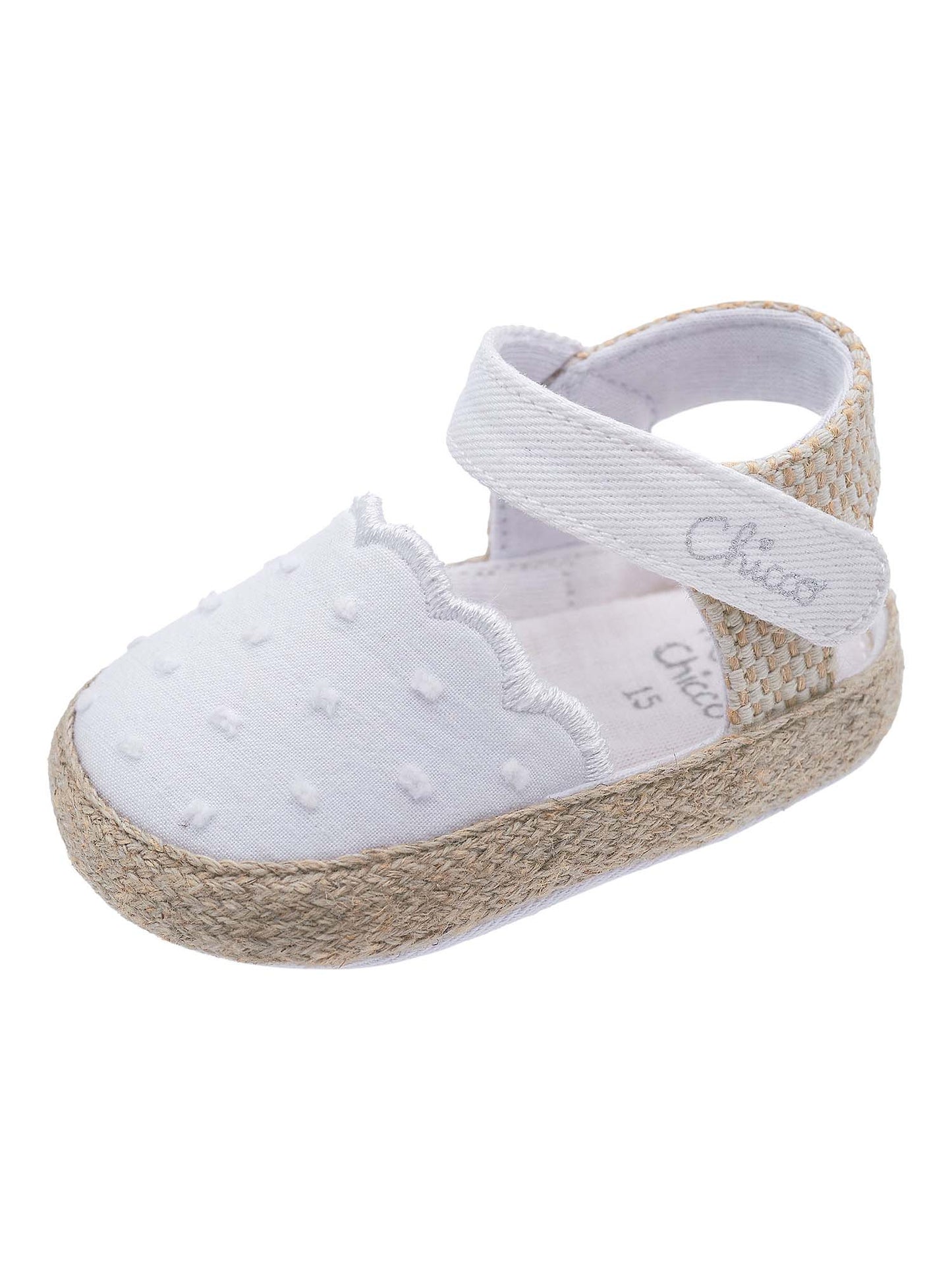 Scarpette neonato Chicco Osy bianche da bimba/o