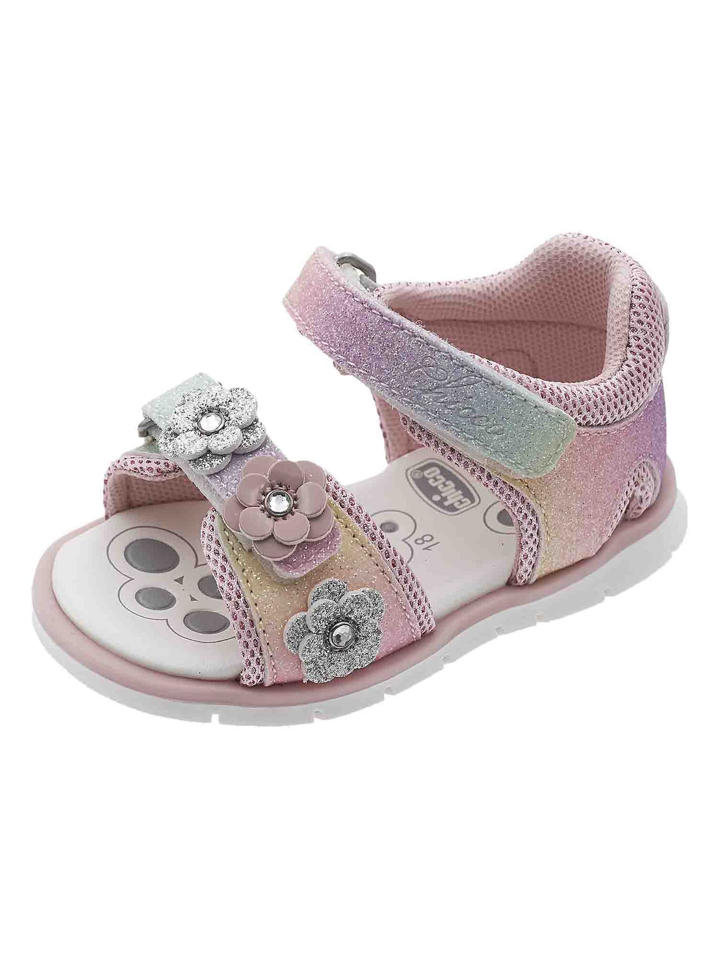 SANDALO CON STRAP FUNTY CHICCO BAMBINA MULTICOLOR
