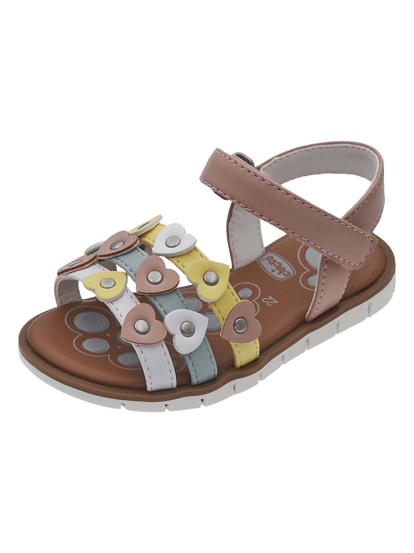 SANDALO CON STRAP CARTELLA CHICCO BAMBINA ROSA