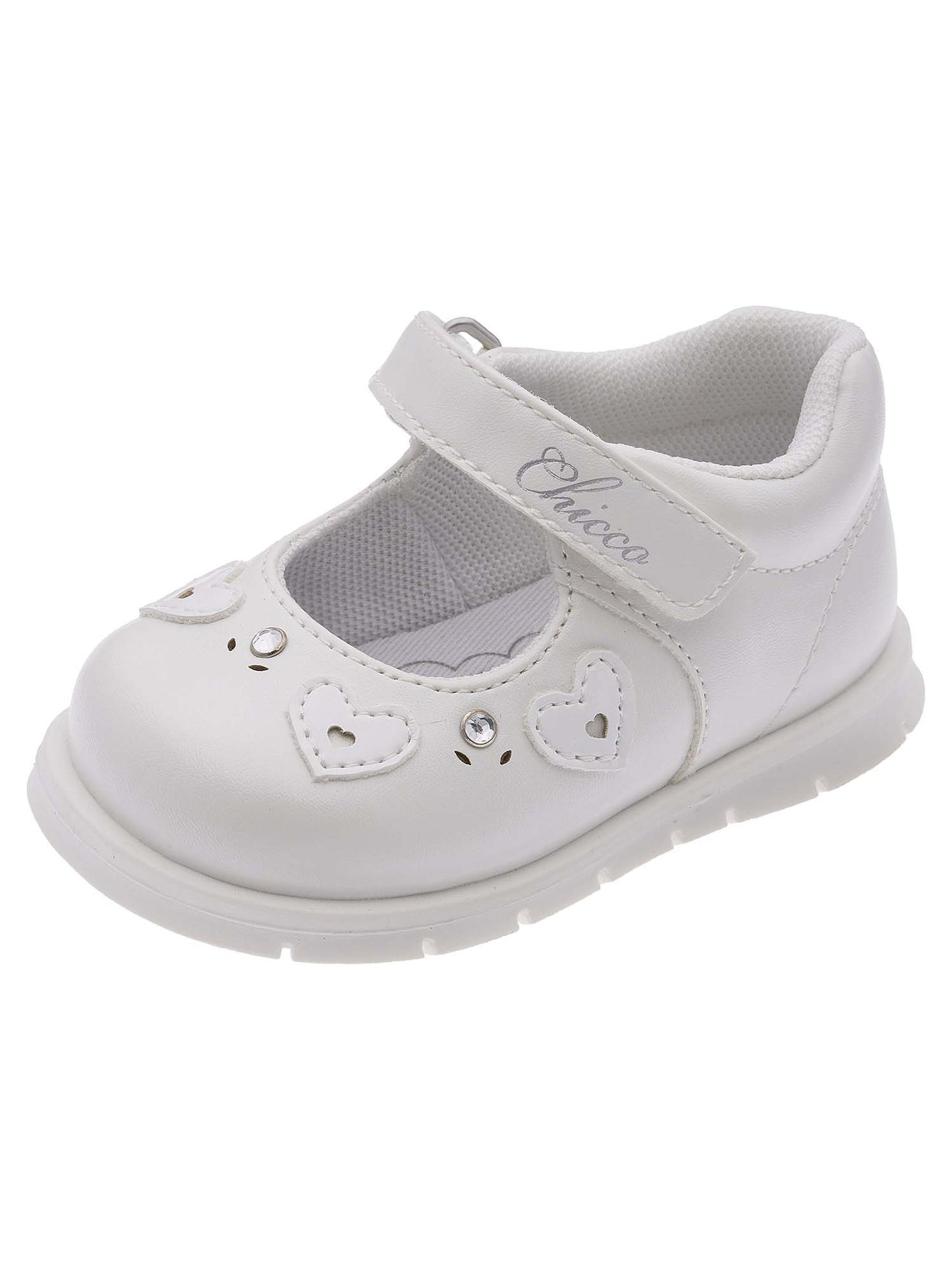 Ballerine Chicco Festa bianche per bambino e bambina
