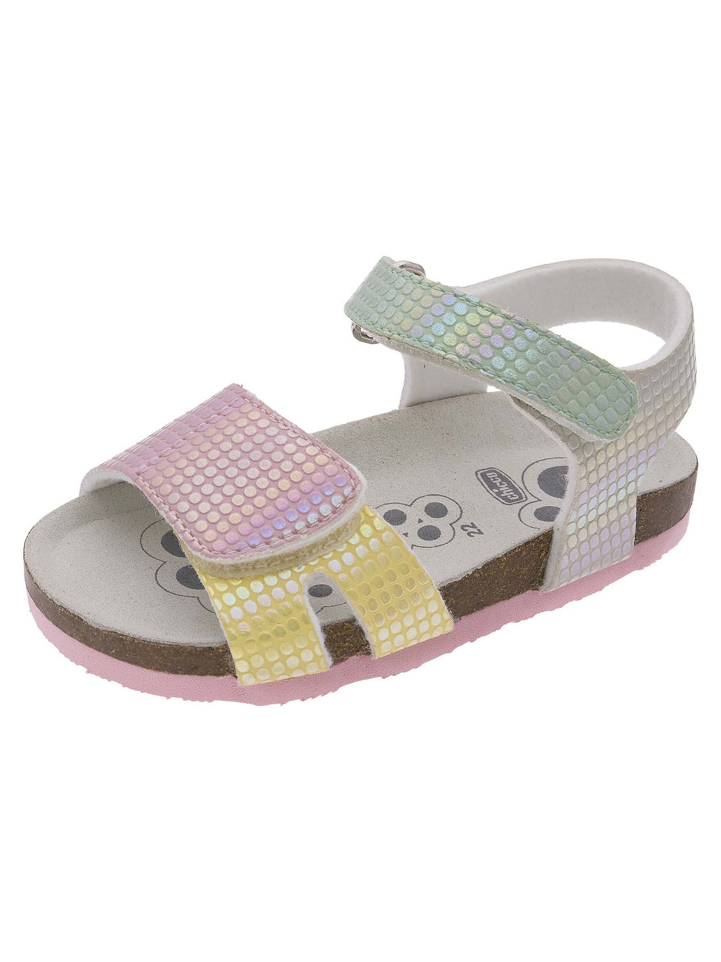 sandalo da bimba/o Chicco Frully multicolore