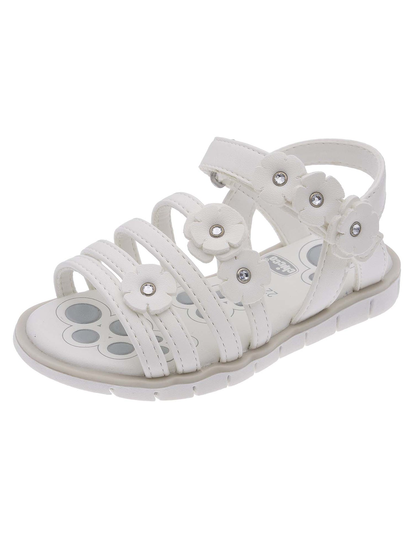 sandalo Chicco Cully bianco da bimba/o