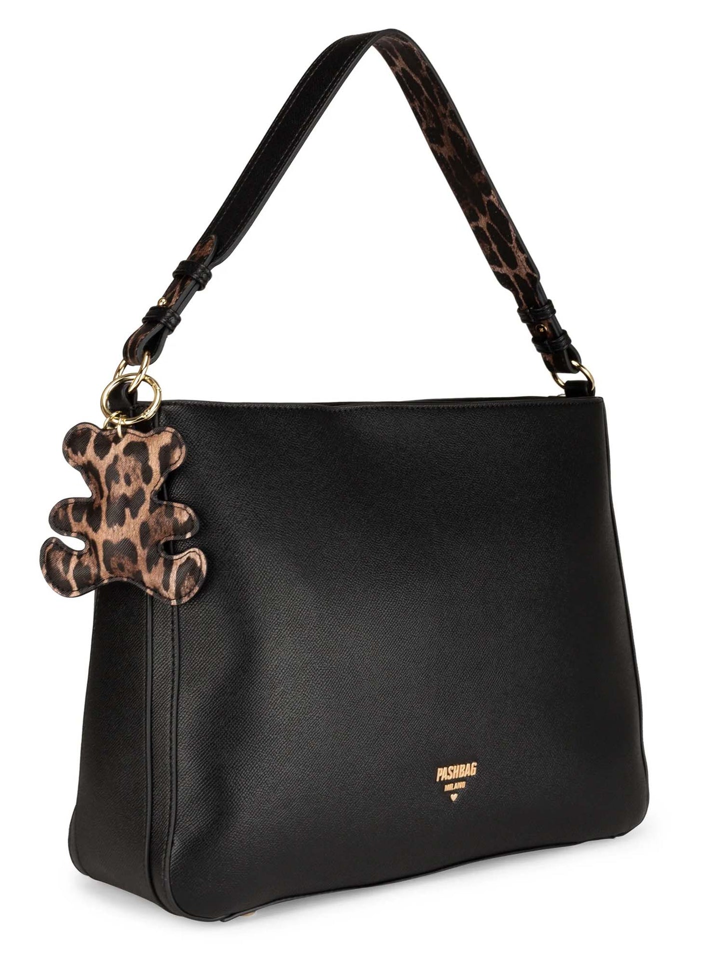 BORSA A SPALLA KENSINGTON ADA PASHBAG DA DONNA NERO