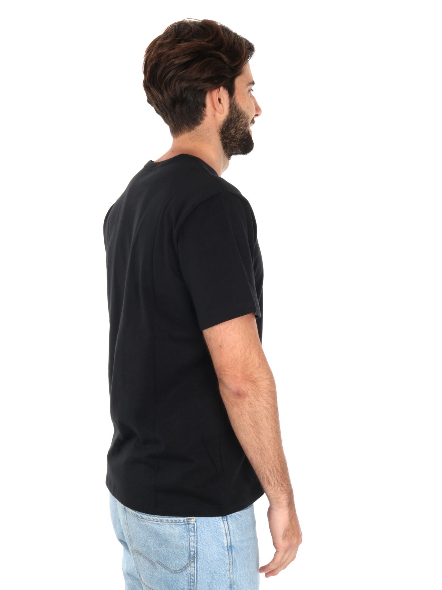 T-SHIRT OUSEMARK ORIGINAL LEVI'S UOMO NERO