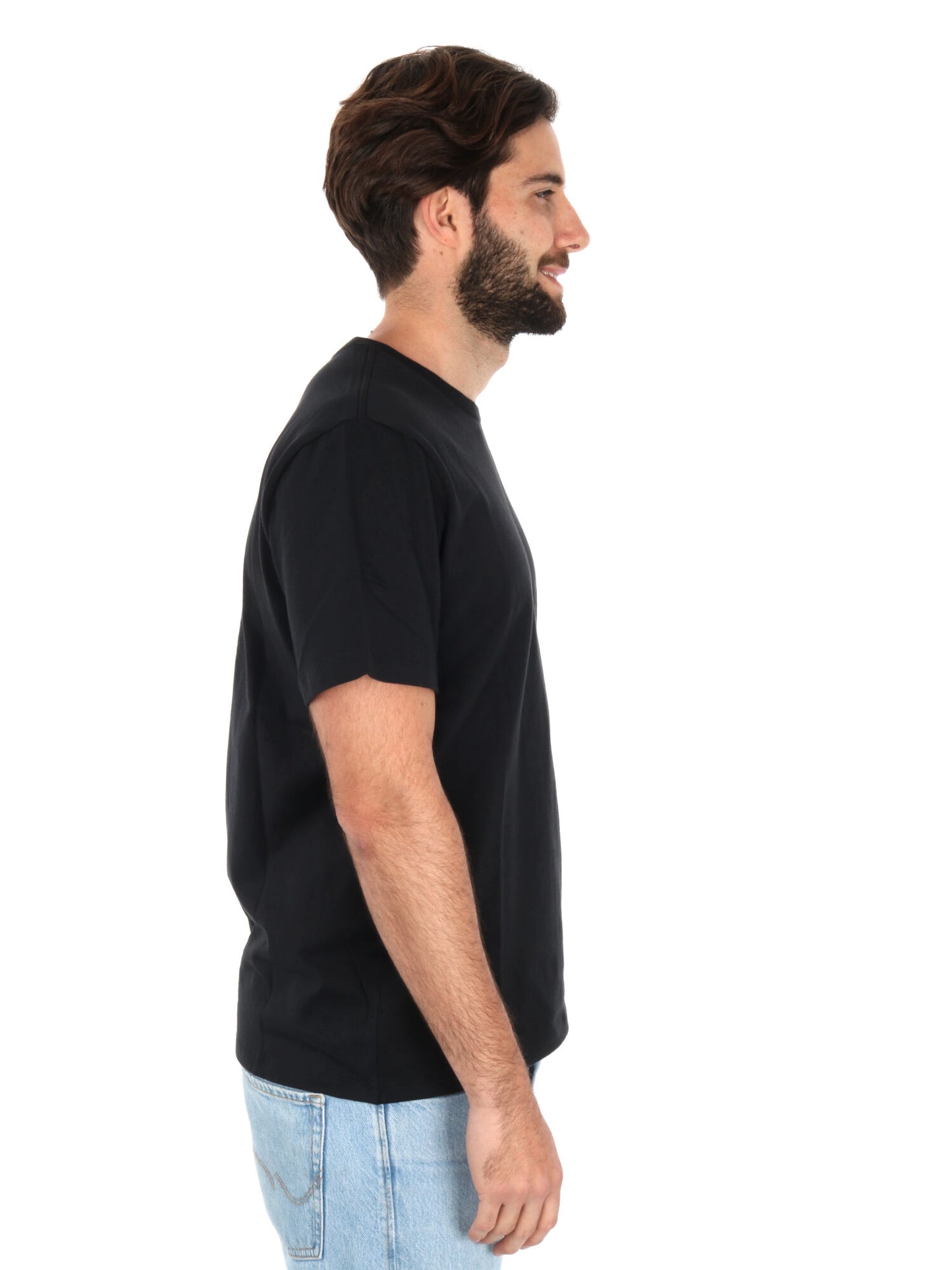 T-SHIRT OUSEMARK ORIGINAL LEVI'S UOMO NERO