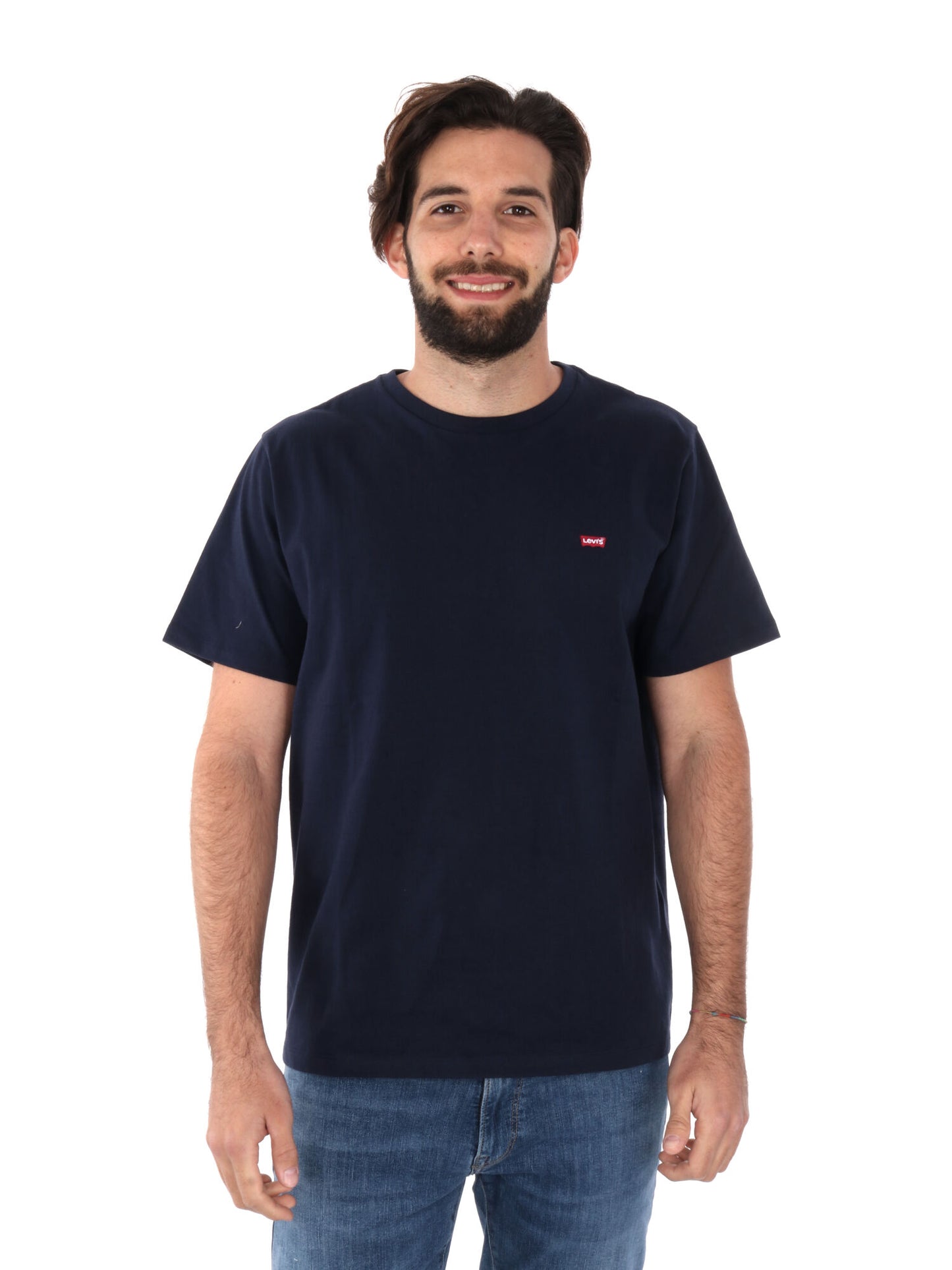T-SHIRT OUSEMARK ORIGINAL LEVI'S UOMO BLU