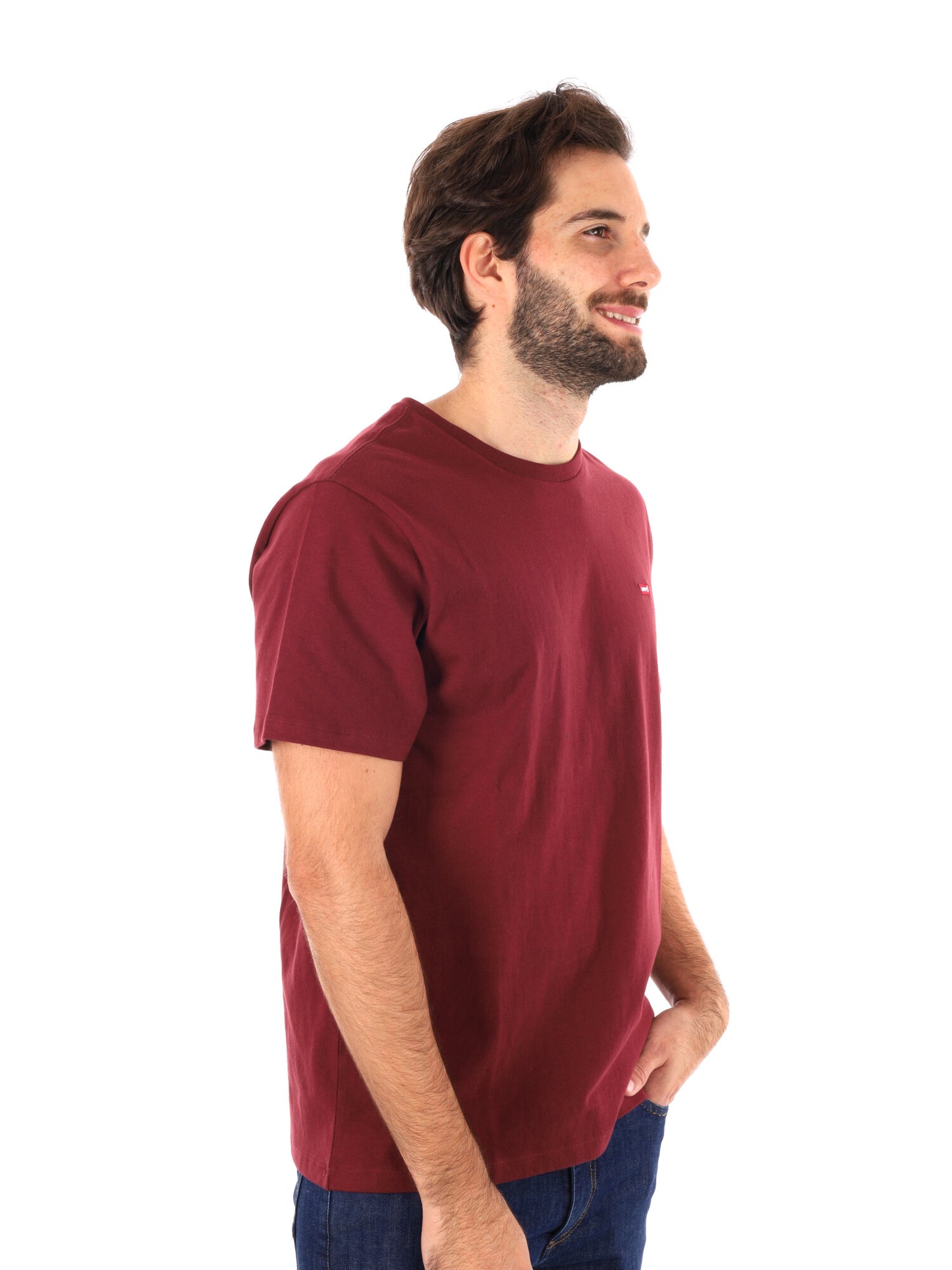 T-SHIRT OUSEMARK ORIGINAL LEVI'S UOMO BORDEAUS