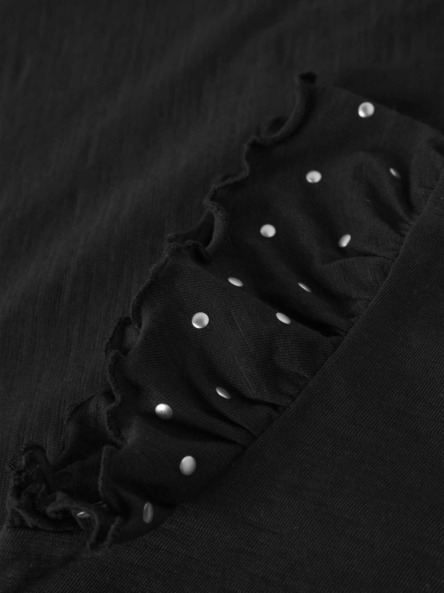 T-shirt unisex Name It in cotone nero semplice e confortevole