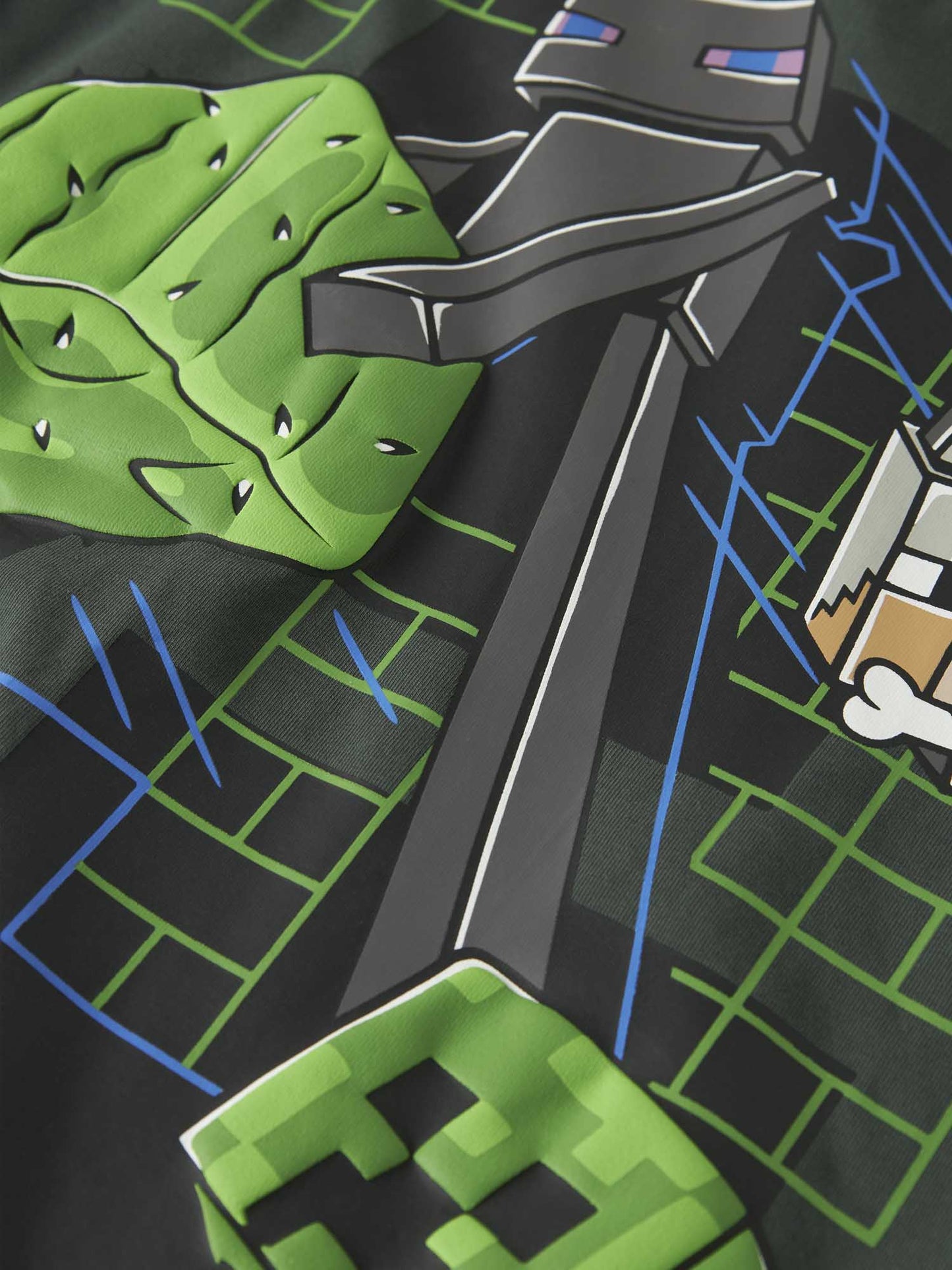 T-shirt unisex Name It Urban Chic con stampa Minecraft