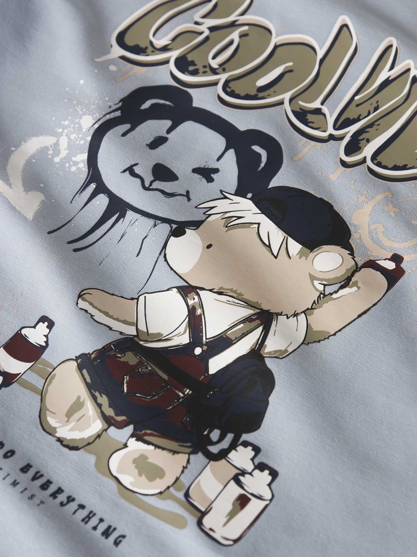 T-shirt unisex in cotone organico blu Name It