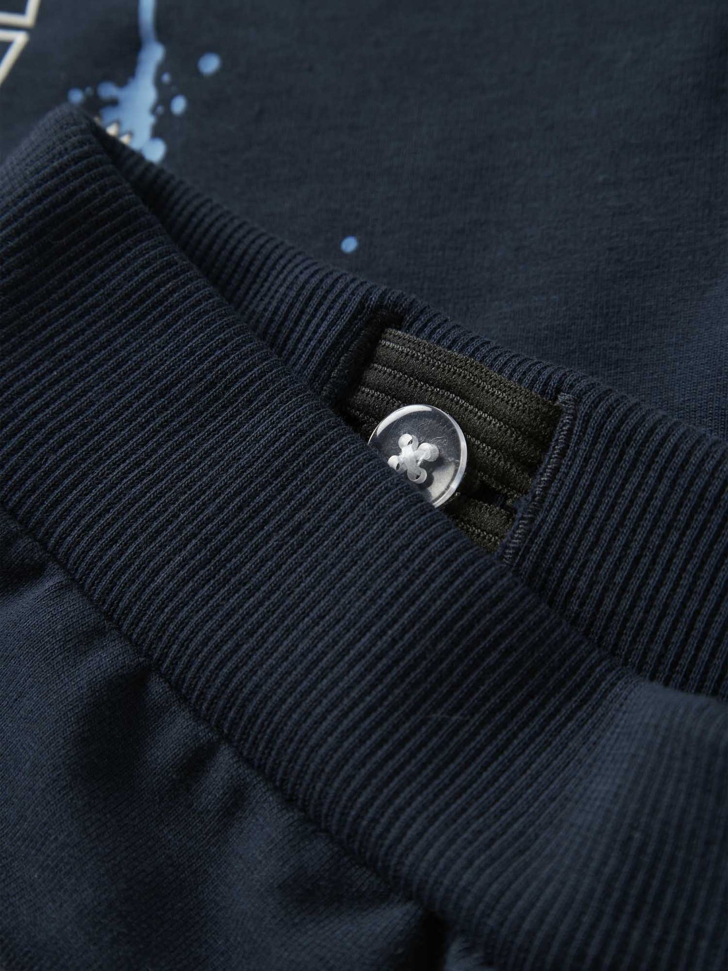 Shorts blu unisex bambino Name It per la primavera-estate