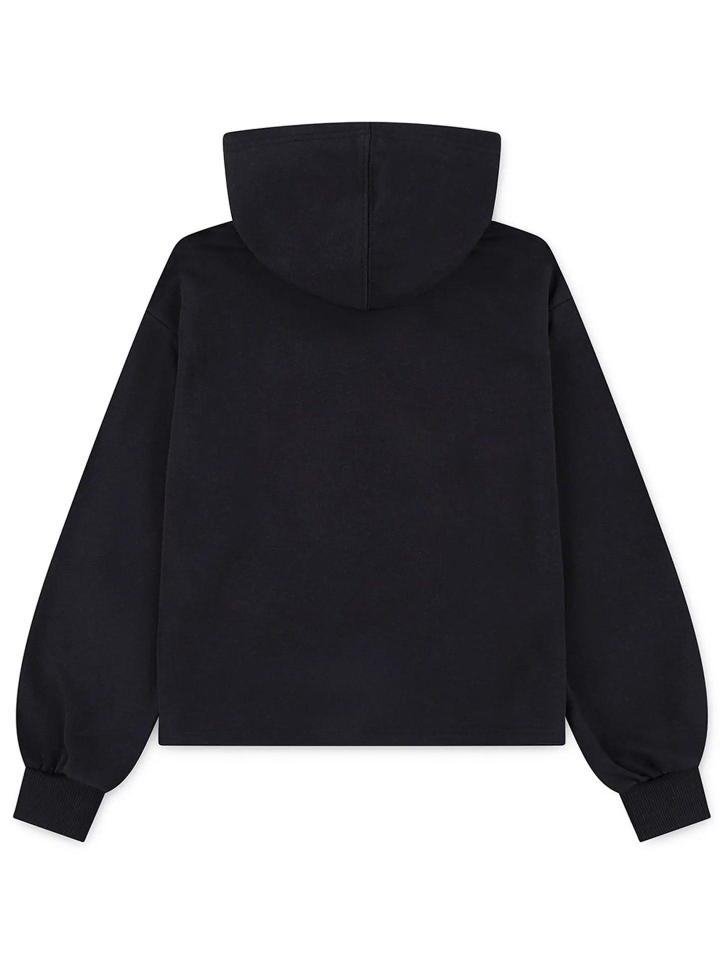 FELPA LOOSE FIT CONVERSE ALL STAR DA BAMBINA NERO