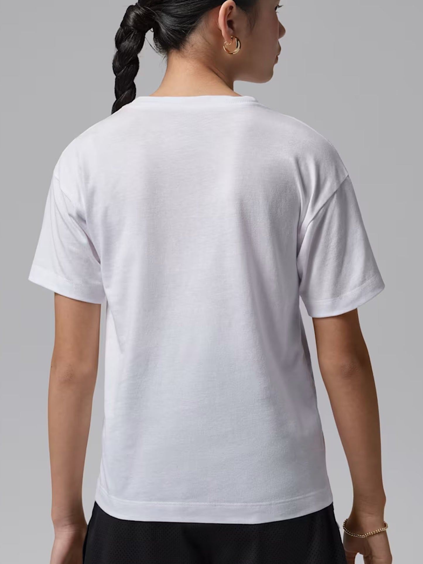 T-shirt Jordan Heart Sketch unisex bambino bianca da Nike
