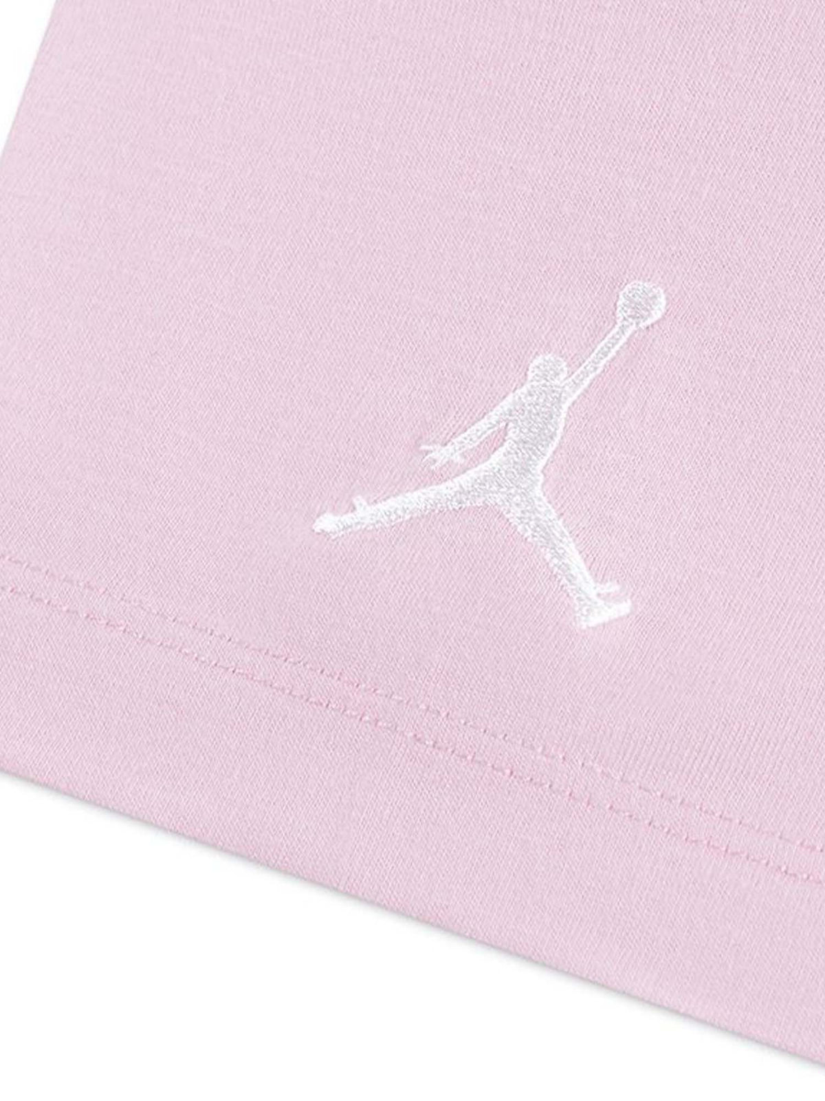 Nike Jordan G., t-shirt a maniche lunghe unisex bambino rosa