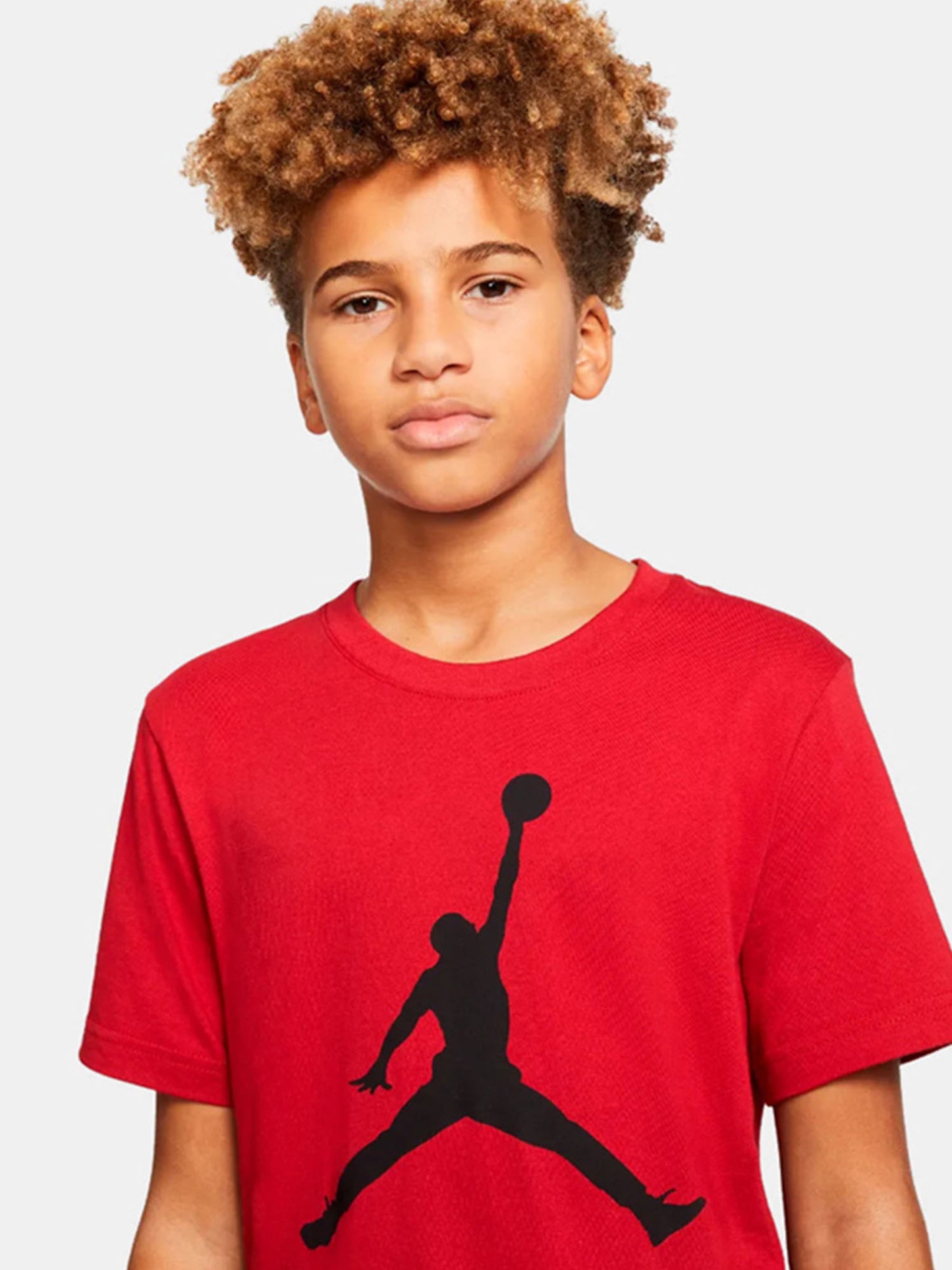Nike Jordan B, t-shirt maniche corte unisex bambino rossa