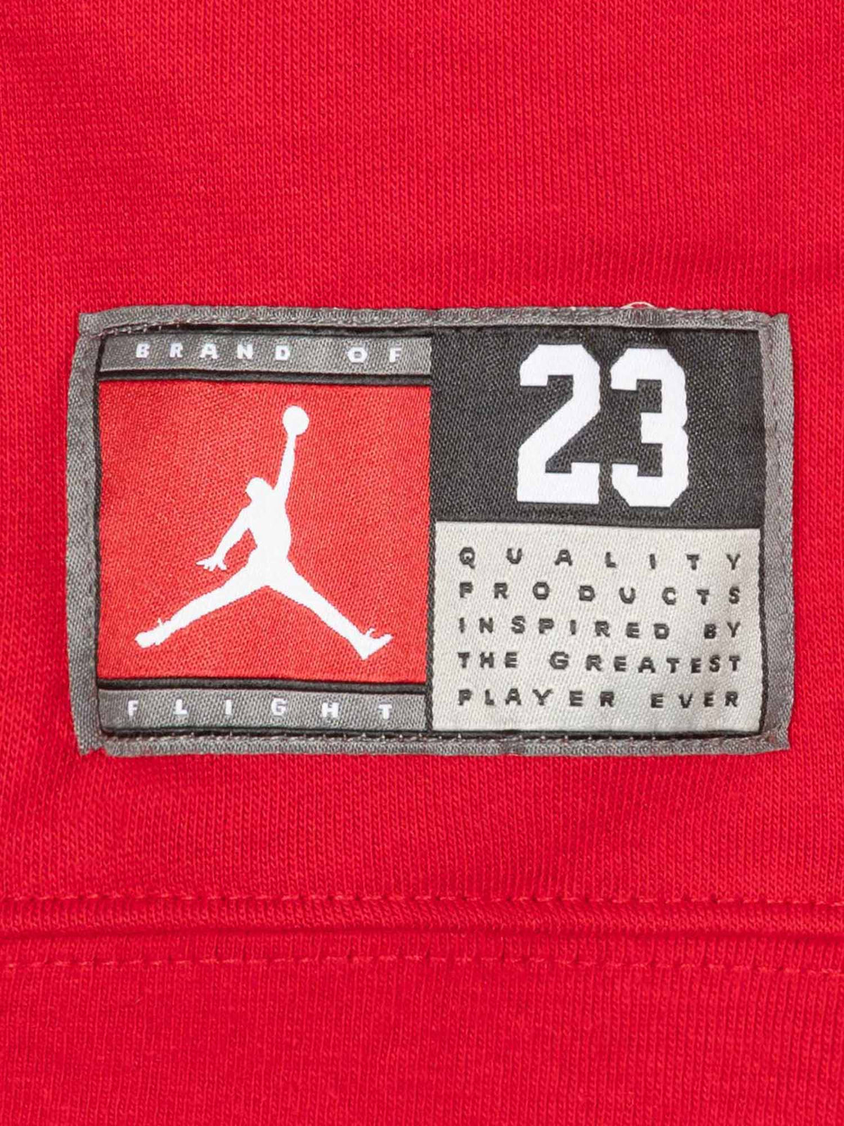 Jordan b. felpa fl da bambino/a rosso