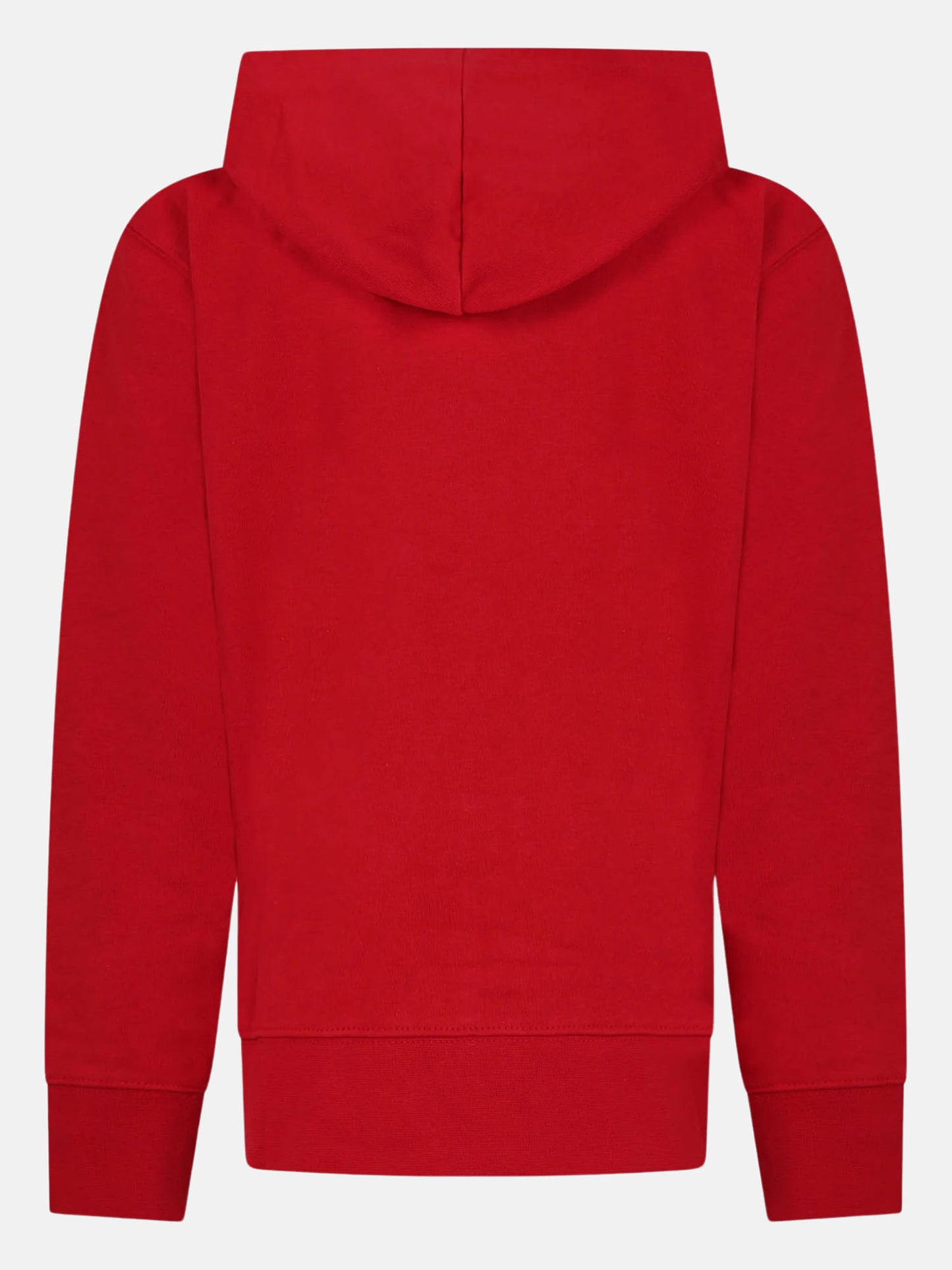 Felpa Jordan con zip rossa per bambino unisex