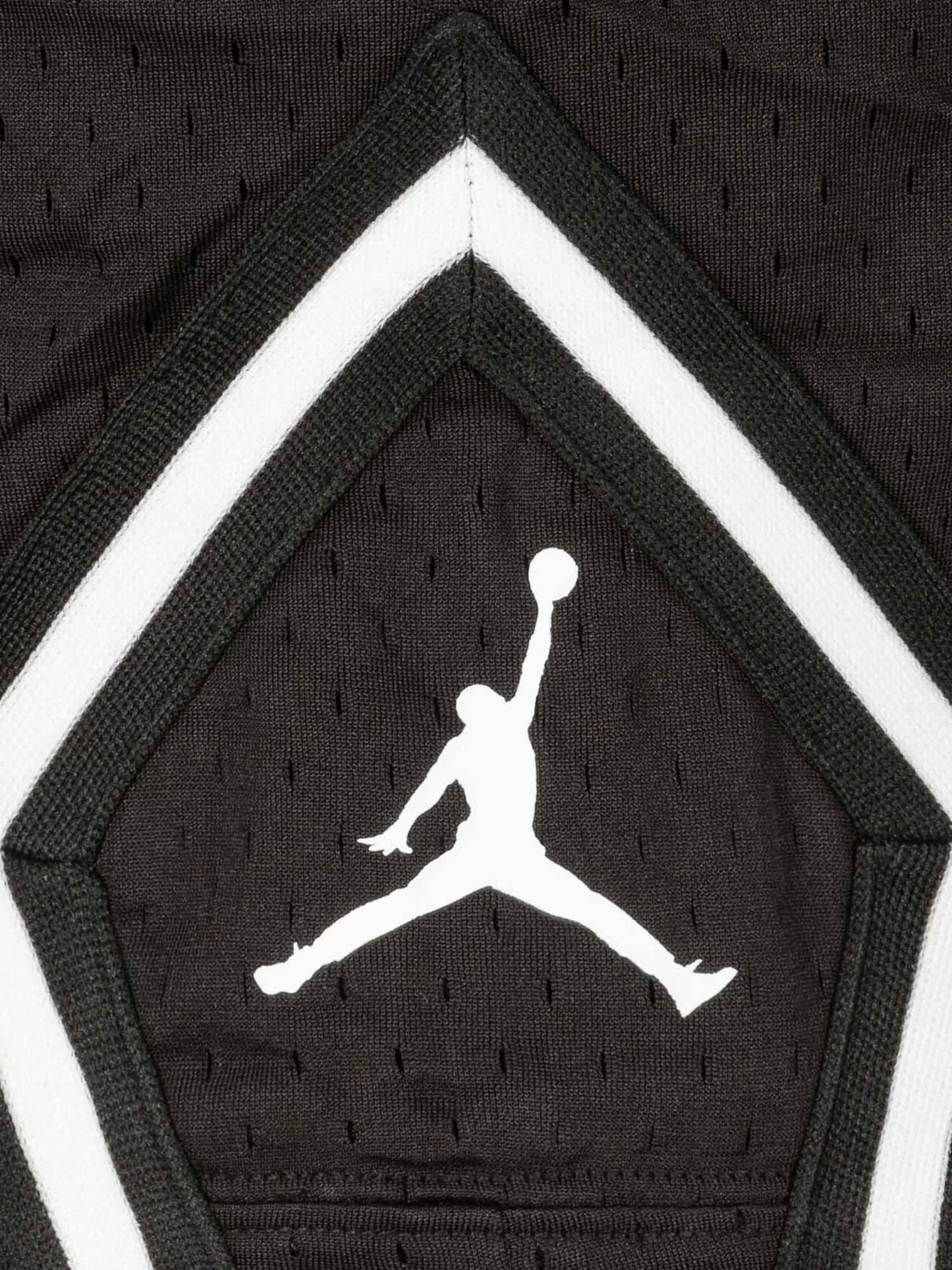 Shorts Jordan da bambino in mesh nero con vestibilità loose