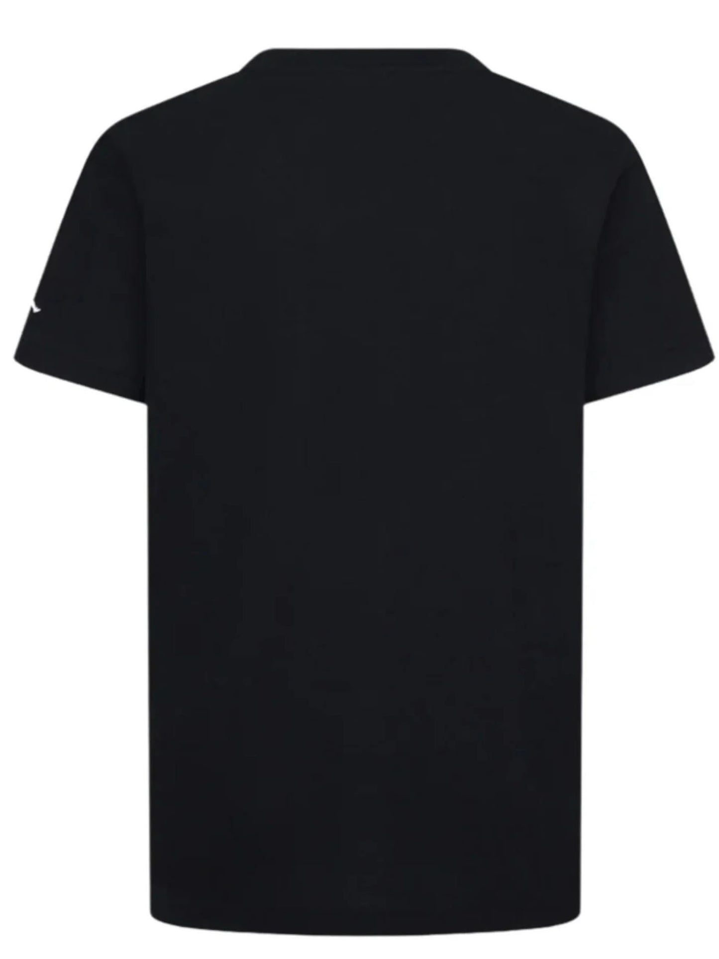 T-shirt Jordan da bambino nera con logo ricamato