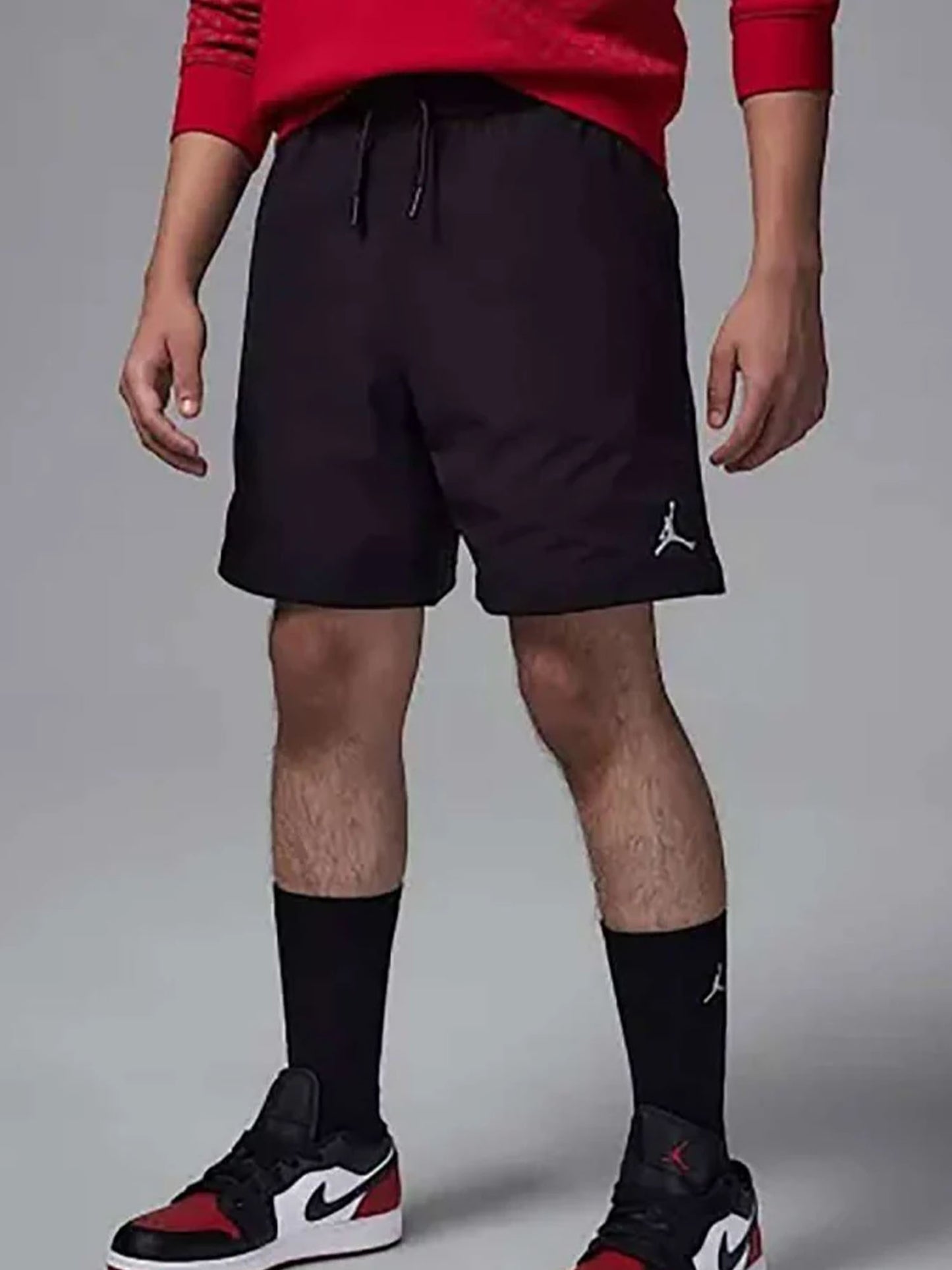Short Jordan Jumpman in tessuto tecnico nero per bambino unisex