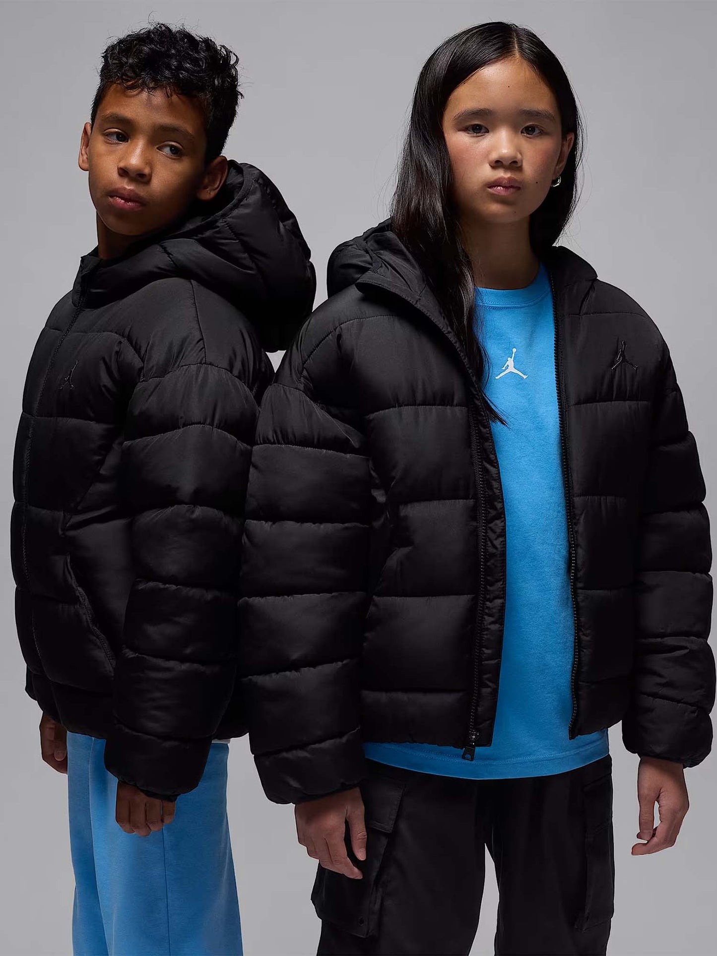 GIUBBINO BROOKLYN JORDAN JUNIOR UNISEX NERO