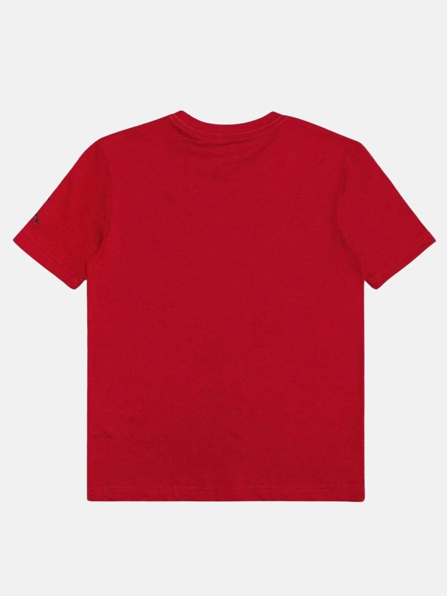 Nike Jordan AJ3 T-shirt unisex bambino con grafica lacci rossa